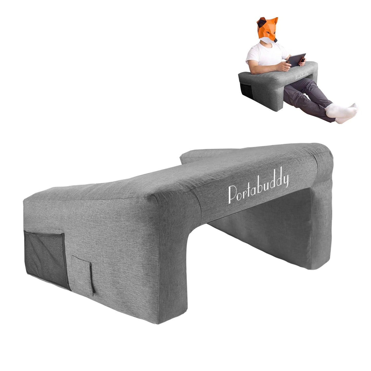 Aufblasbarer Gaming-Kissentisch für Bett & Sofa