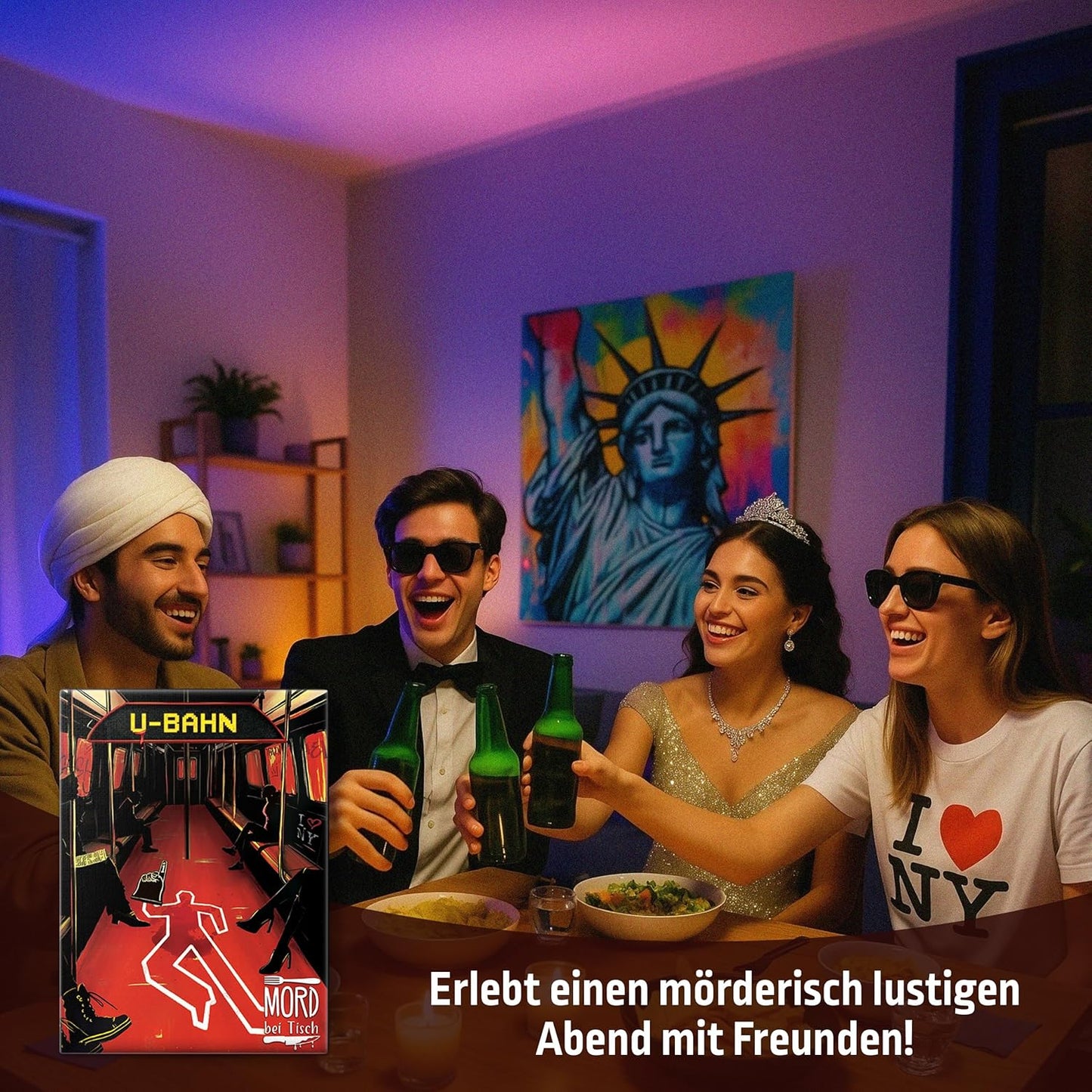 Krimidinner:  Der U-Bahn Fall