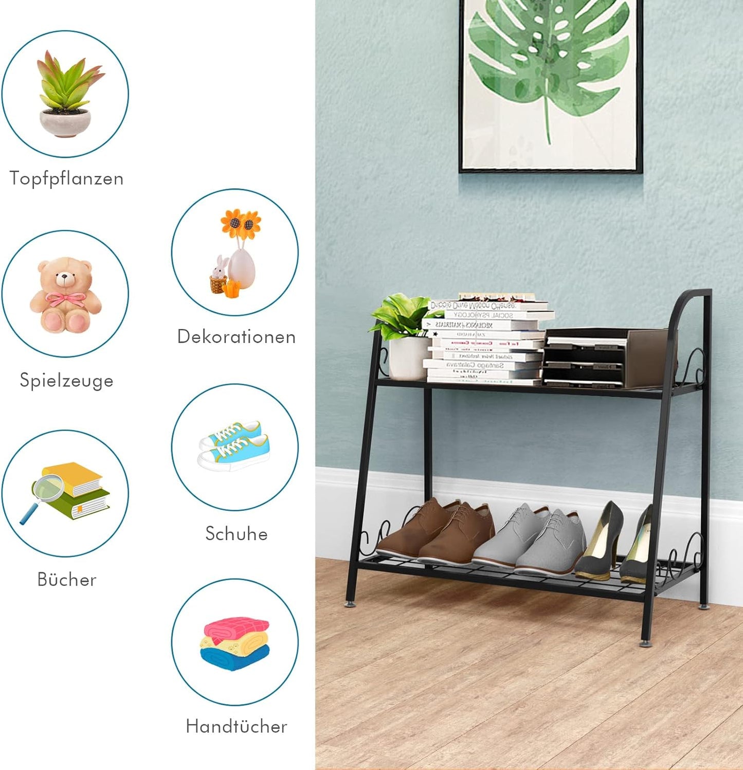 2-stufiger Blumenständer