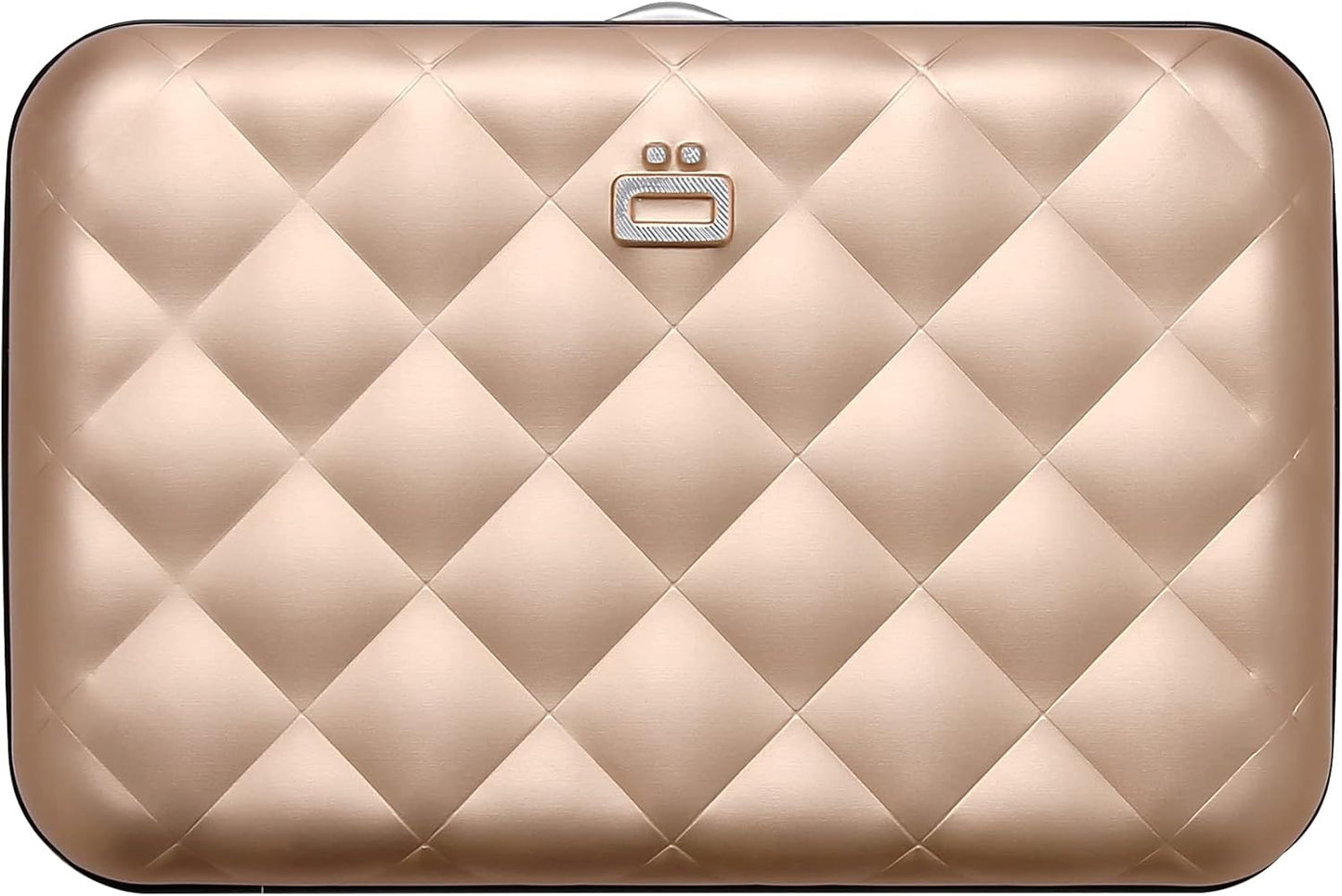 Geldbörse - Quilted Button, Rose Gold