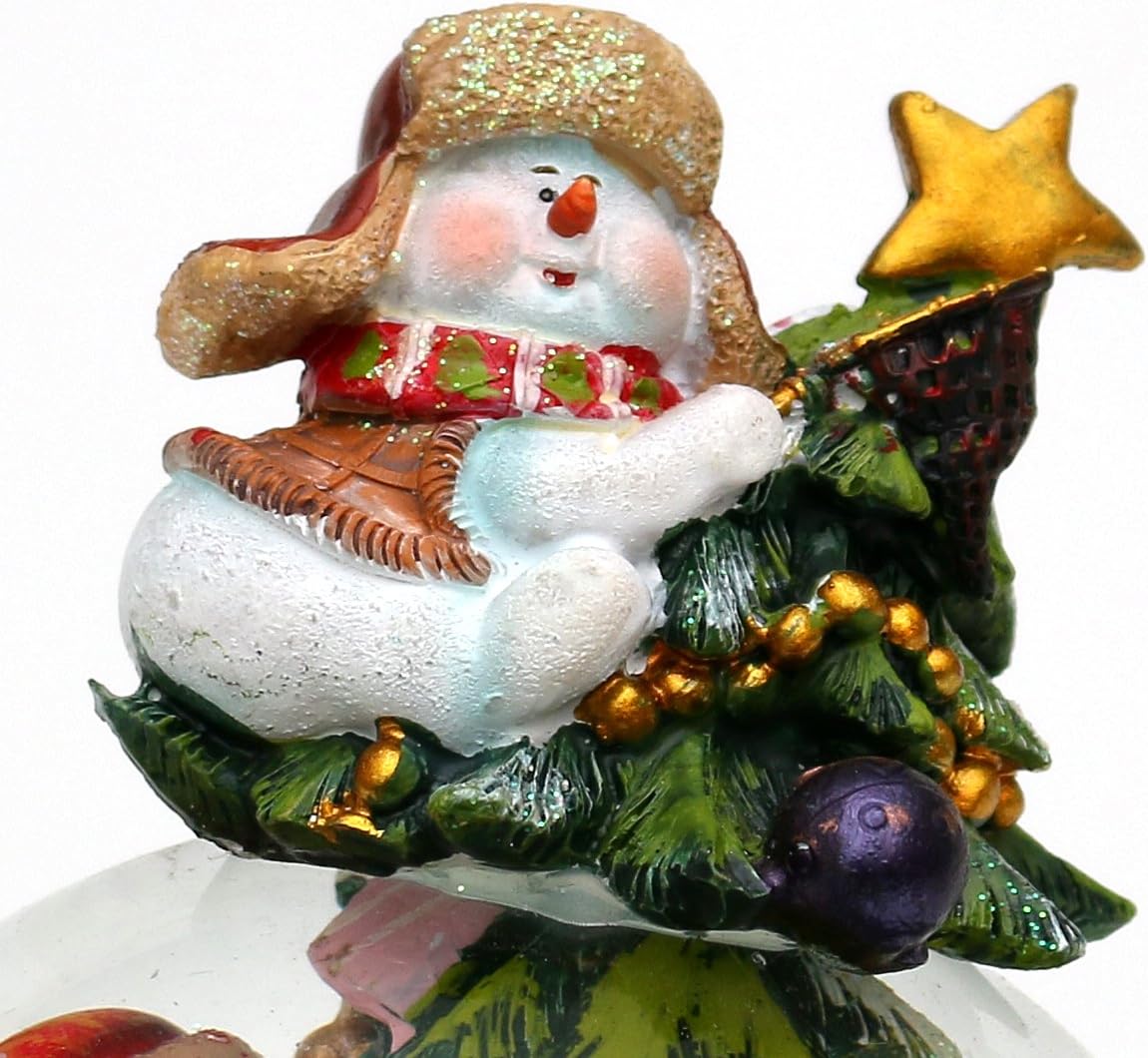 XL Schneekugel - Tannenbaum 500393, Schneemänner