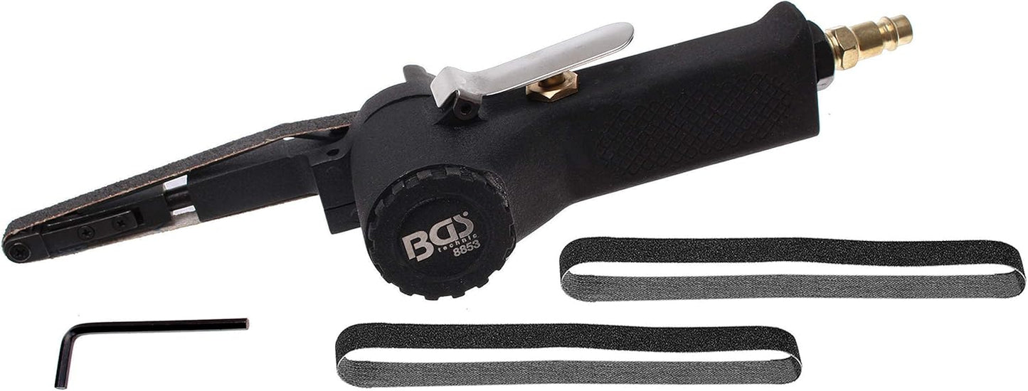 Druckluft-Bandschleifer für 10 mm Schleifbänder, Bandschleifer ; Single