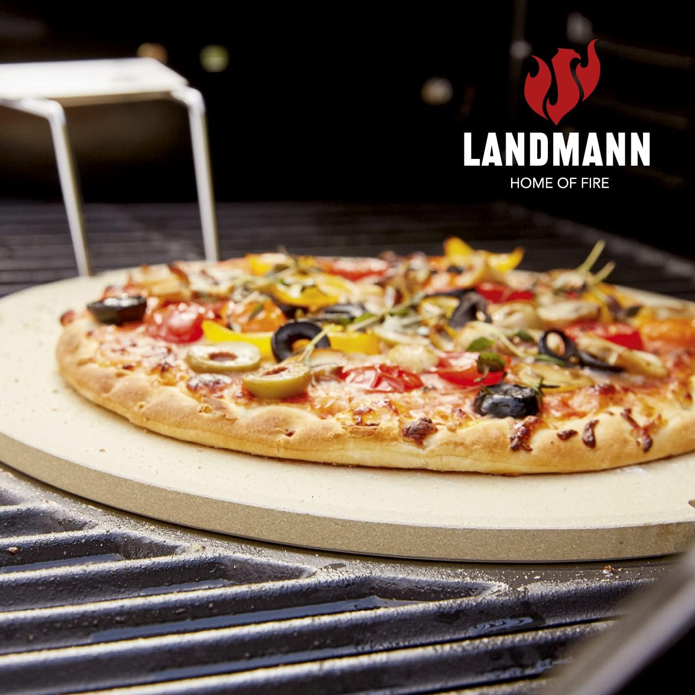 Pizzastein für Grill und Ofen, Ø 30,5 cm