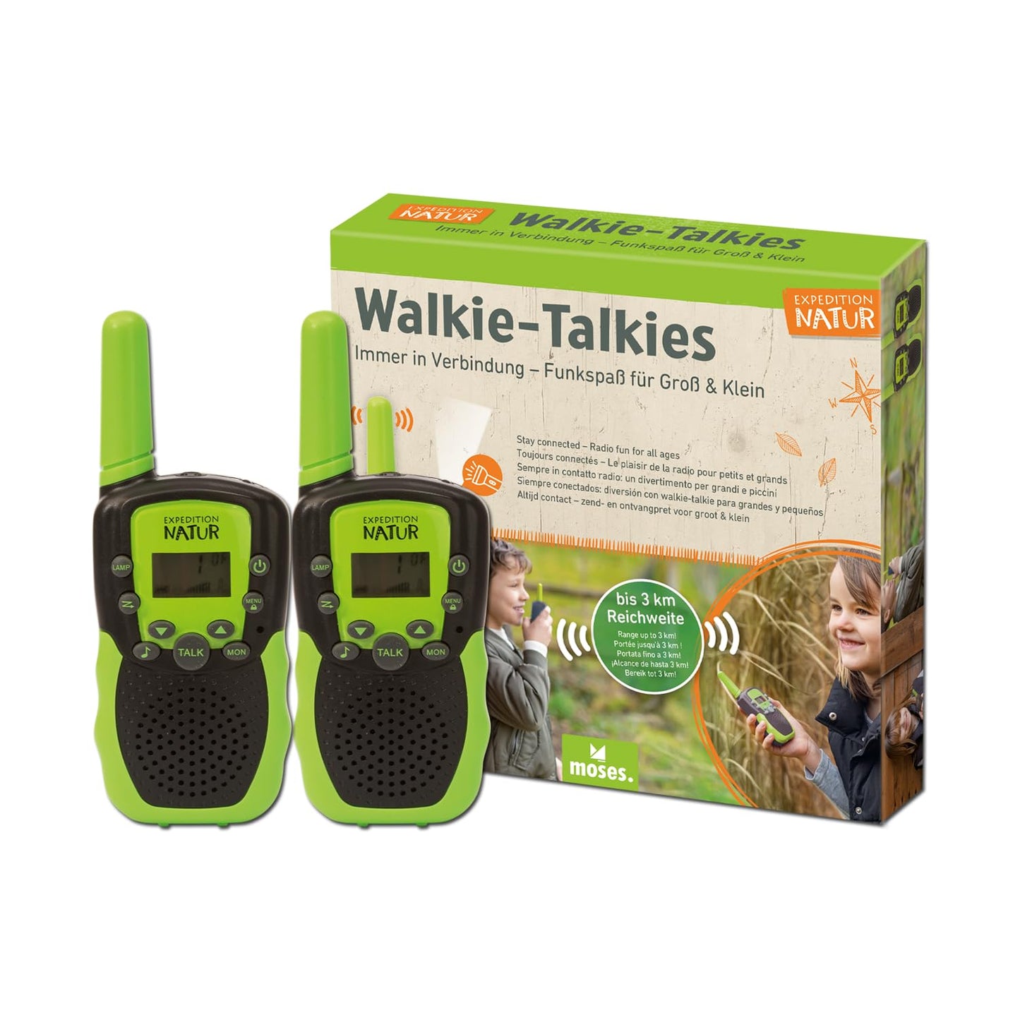 Expedition Natur Walkie-Talkie Set für Kinder