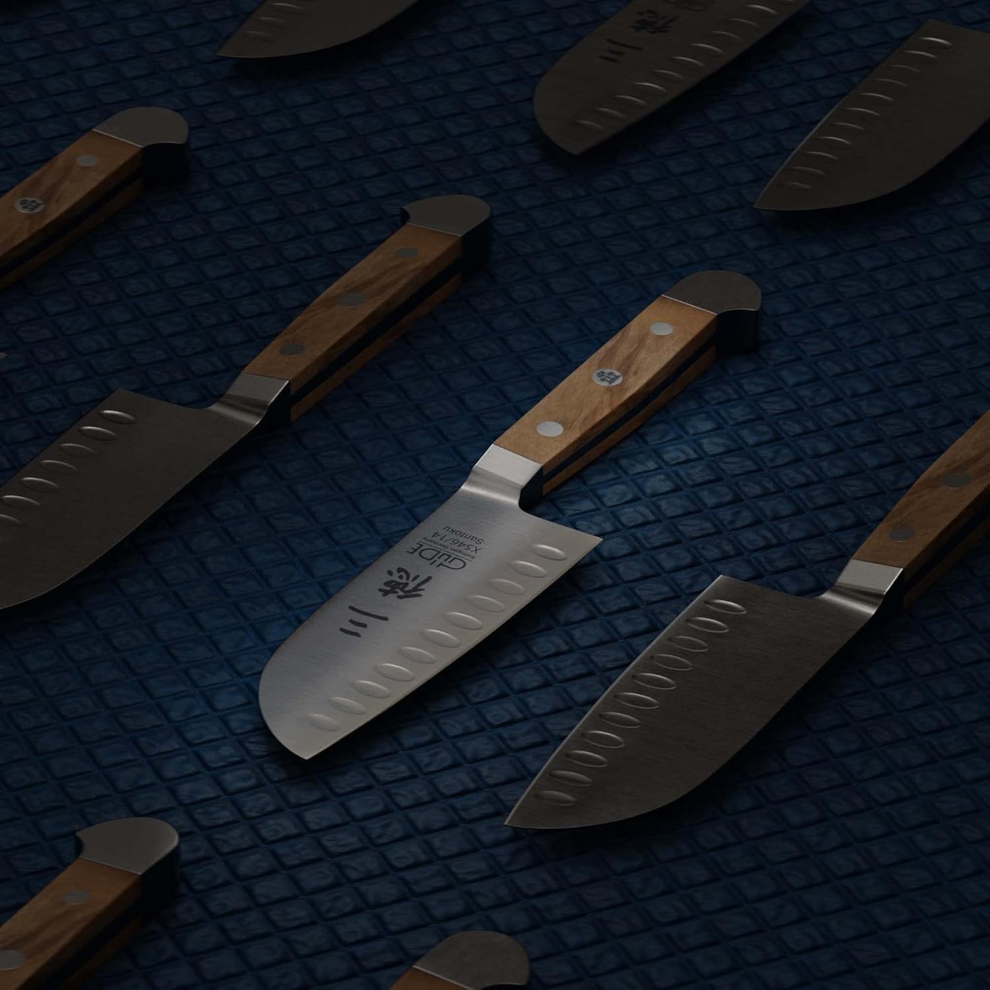 Alpha Olive Santokumesser, Olivenholz / 14 cm - Kulle