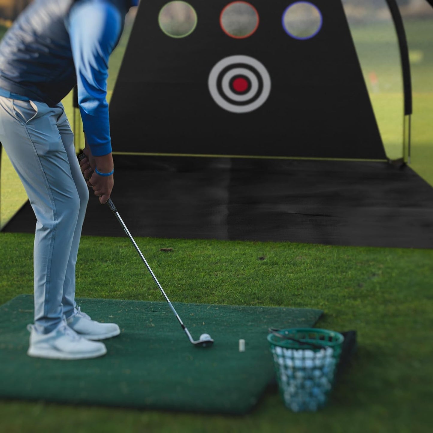 Golf Übungsnetz mit Zielscheibe und Tragetasche