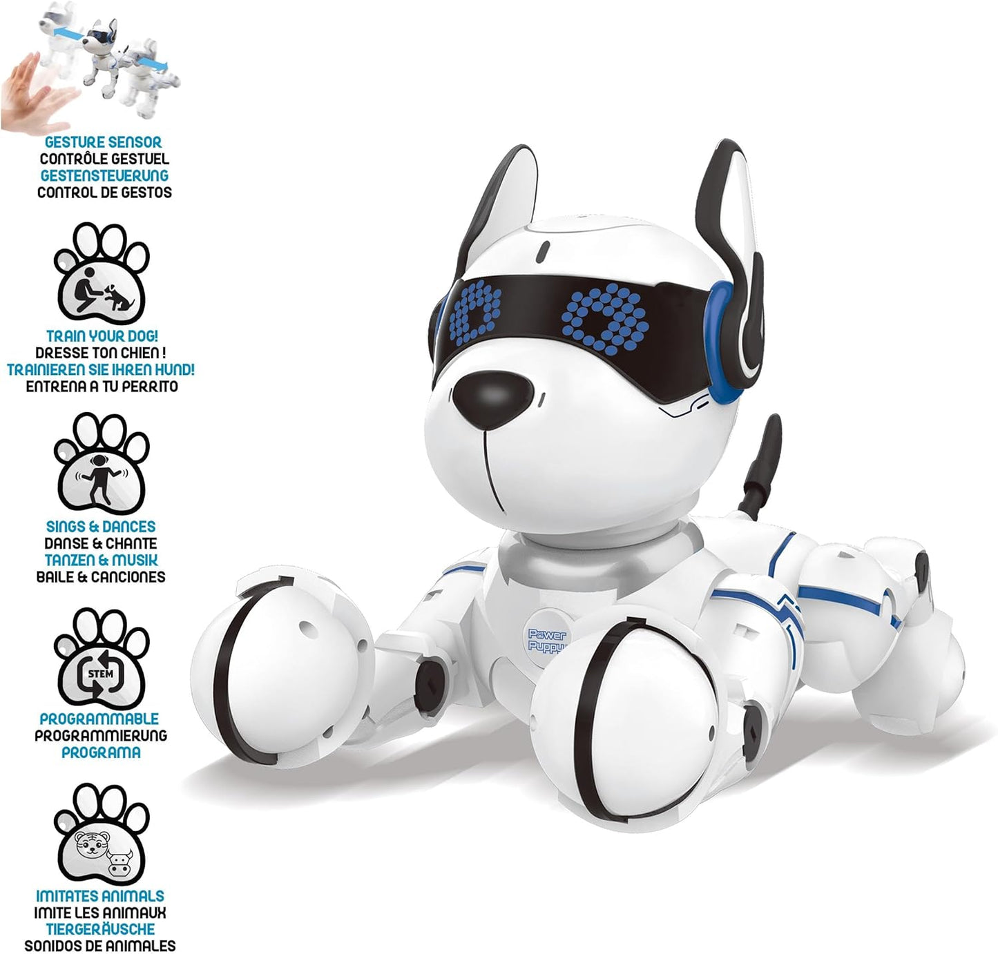 Power Puppy: Mein Roboterhund zum Trainieren, Puppy - White _A