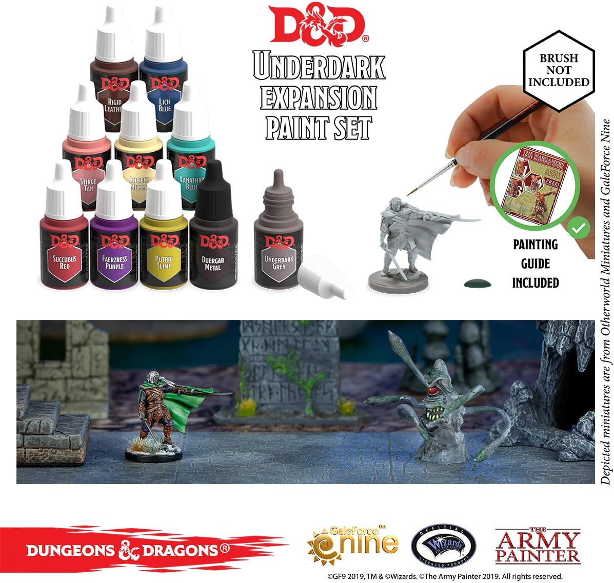 Nolzur's Marvelous Pigments Underdark Paint Set