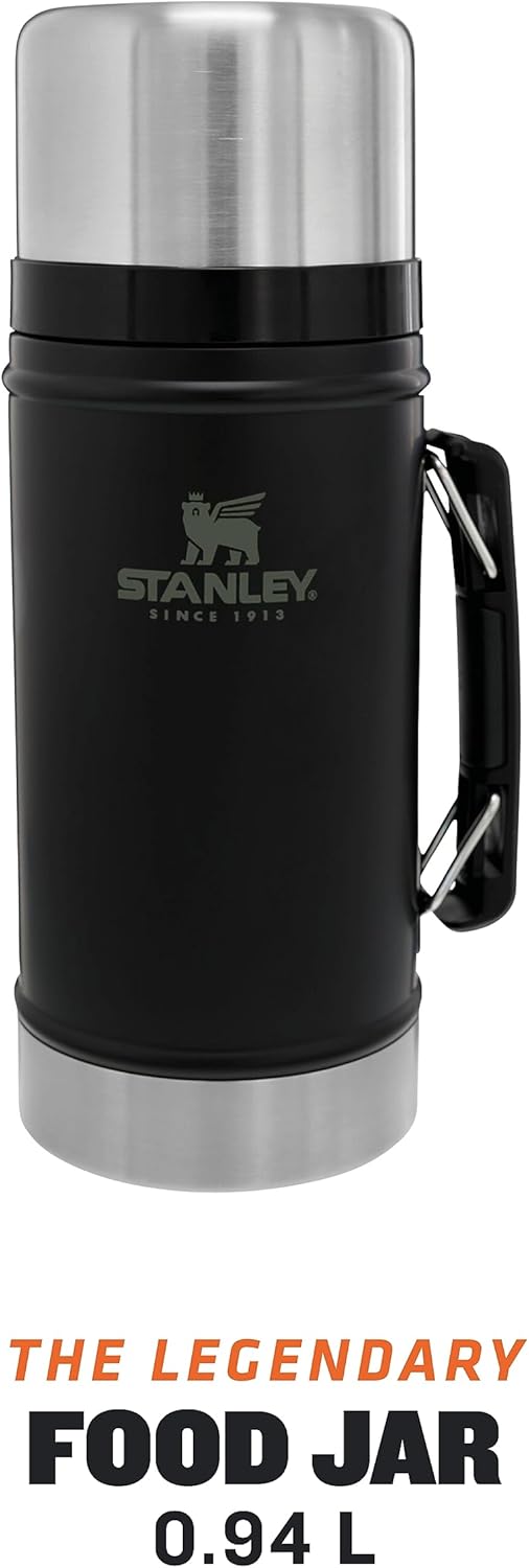 Thermobehälter für Essen, 0.94L / Matte Black