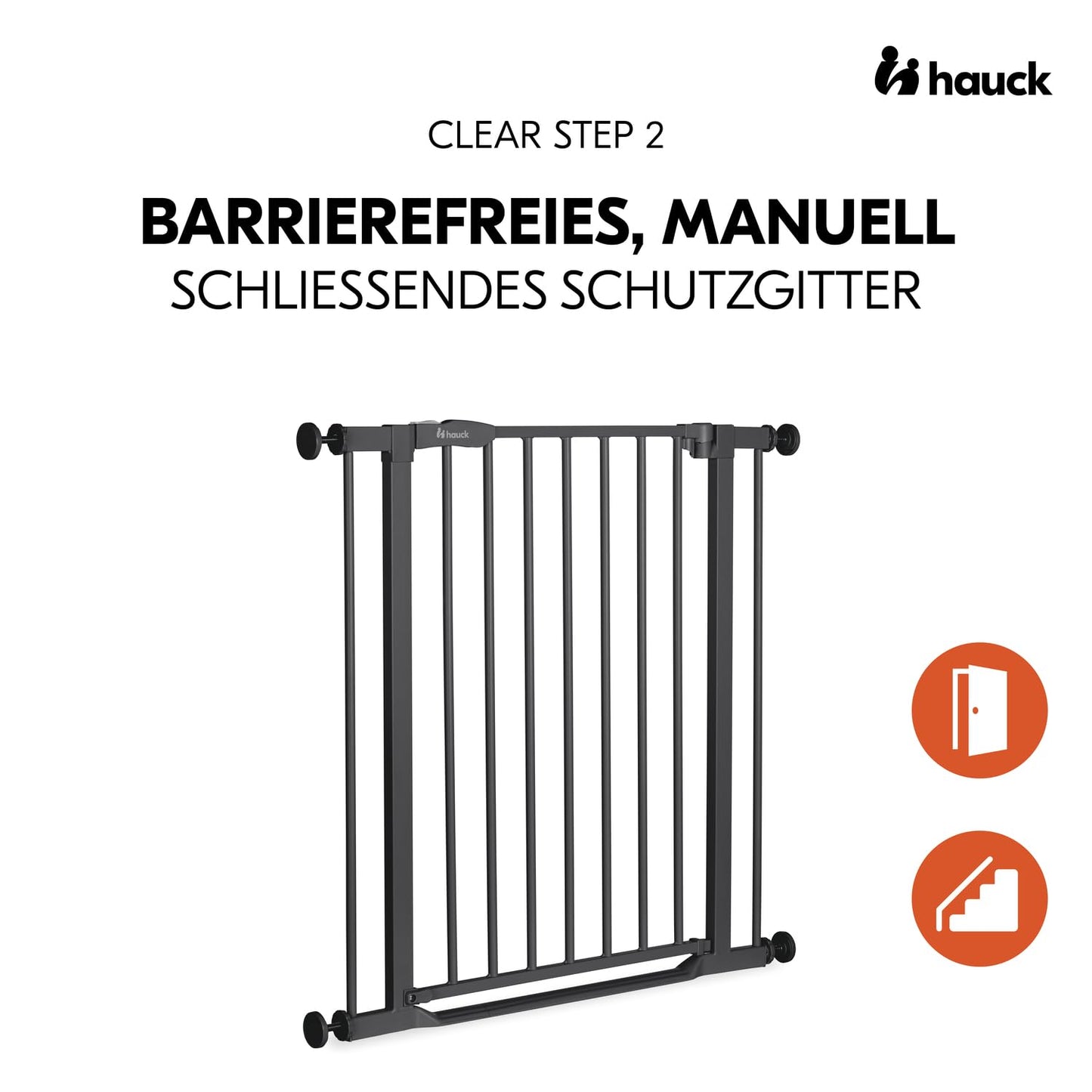 Clear Step, Basisgitter 75 - 80 cm Schwarz