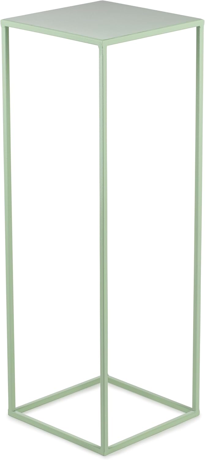 Metall-Blumenständer 70 cm Hoch, Grünblau 70 cm