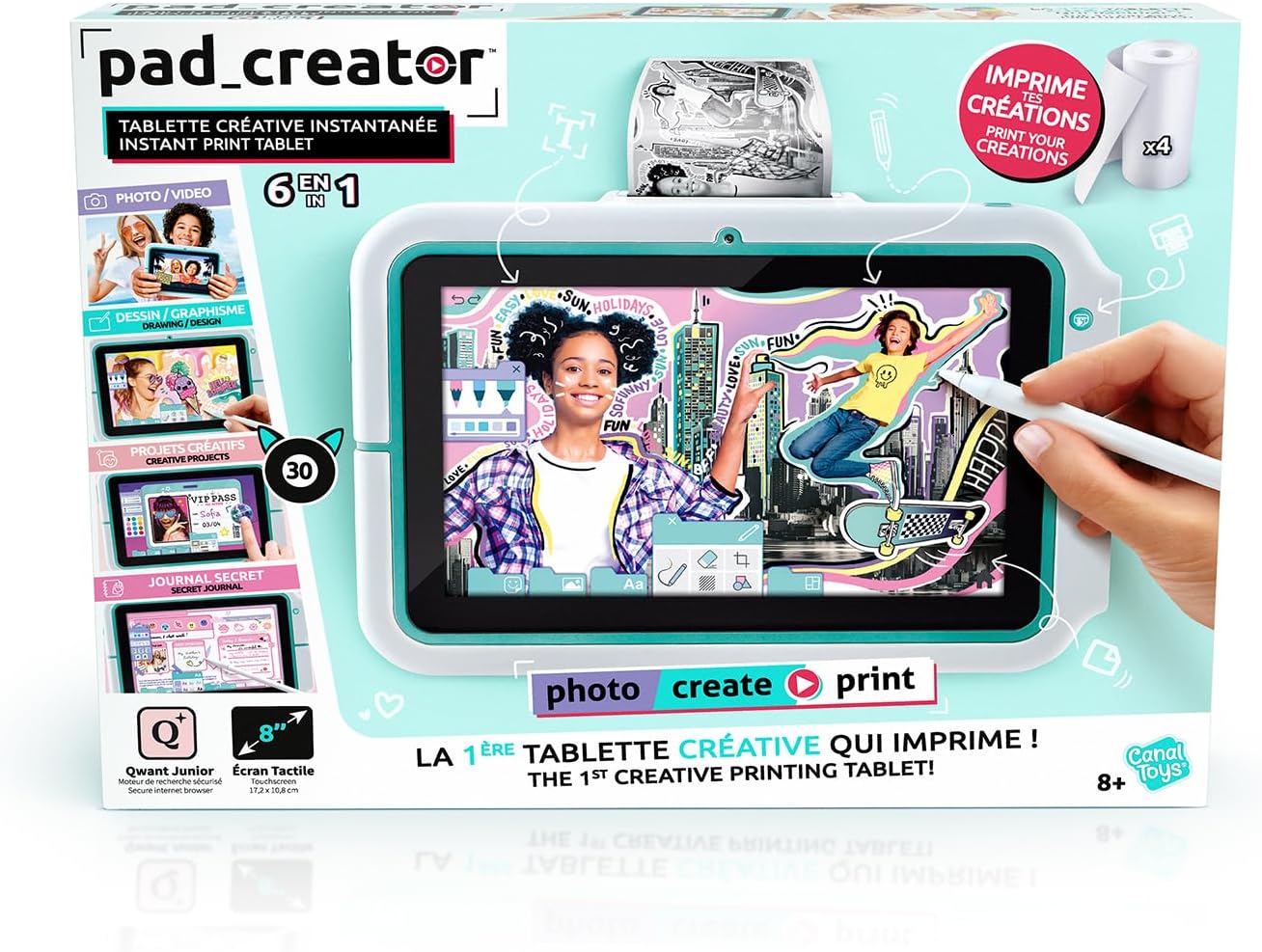 Pad Creator Instant Print Kreativtablet für Kinder