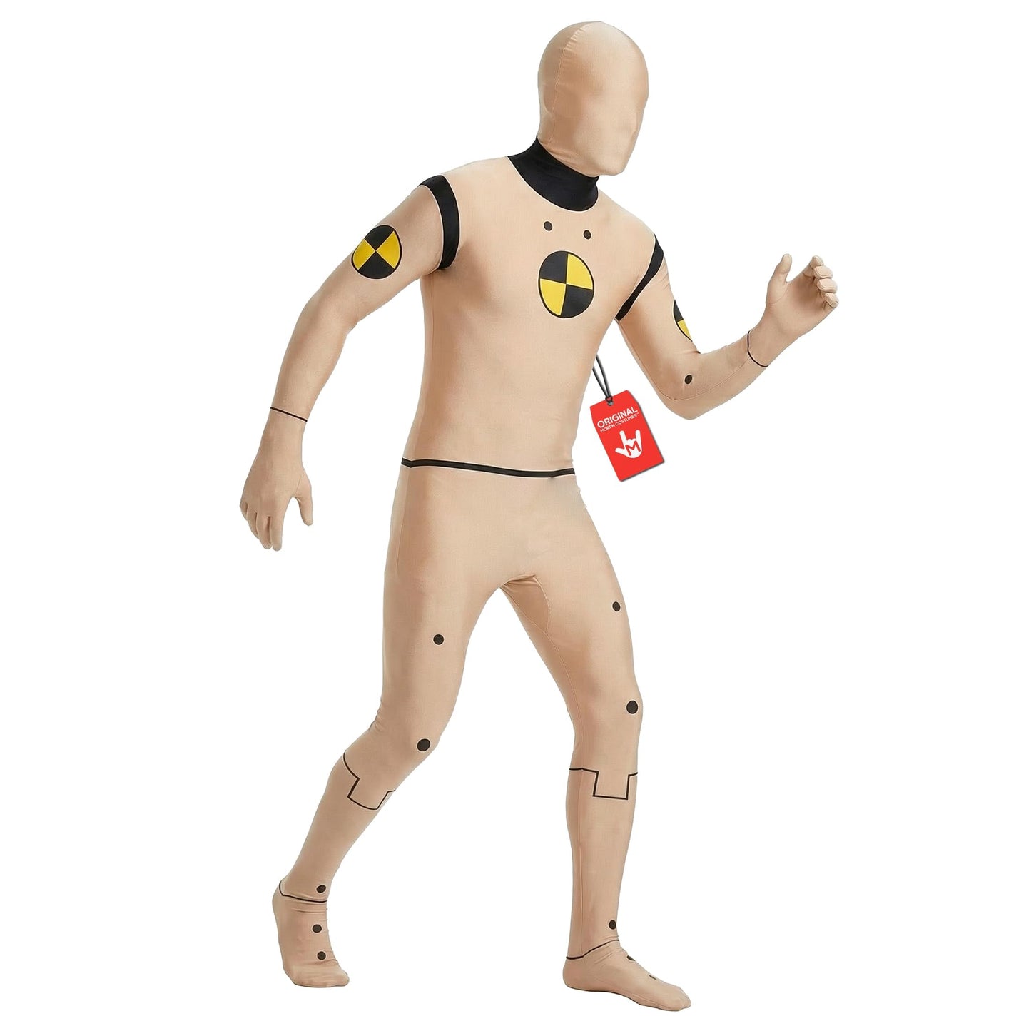 Crash Test Dummy Kostüm, XXL