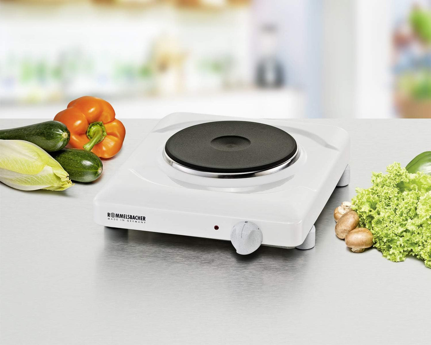 Einzelkochplatte THS 1590 mit Gussheizplatte, 1500 Watt mit 7-Takt-Schalter Single