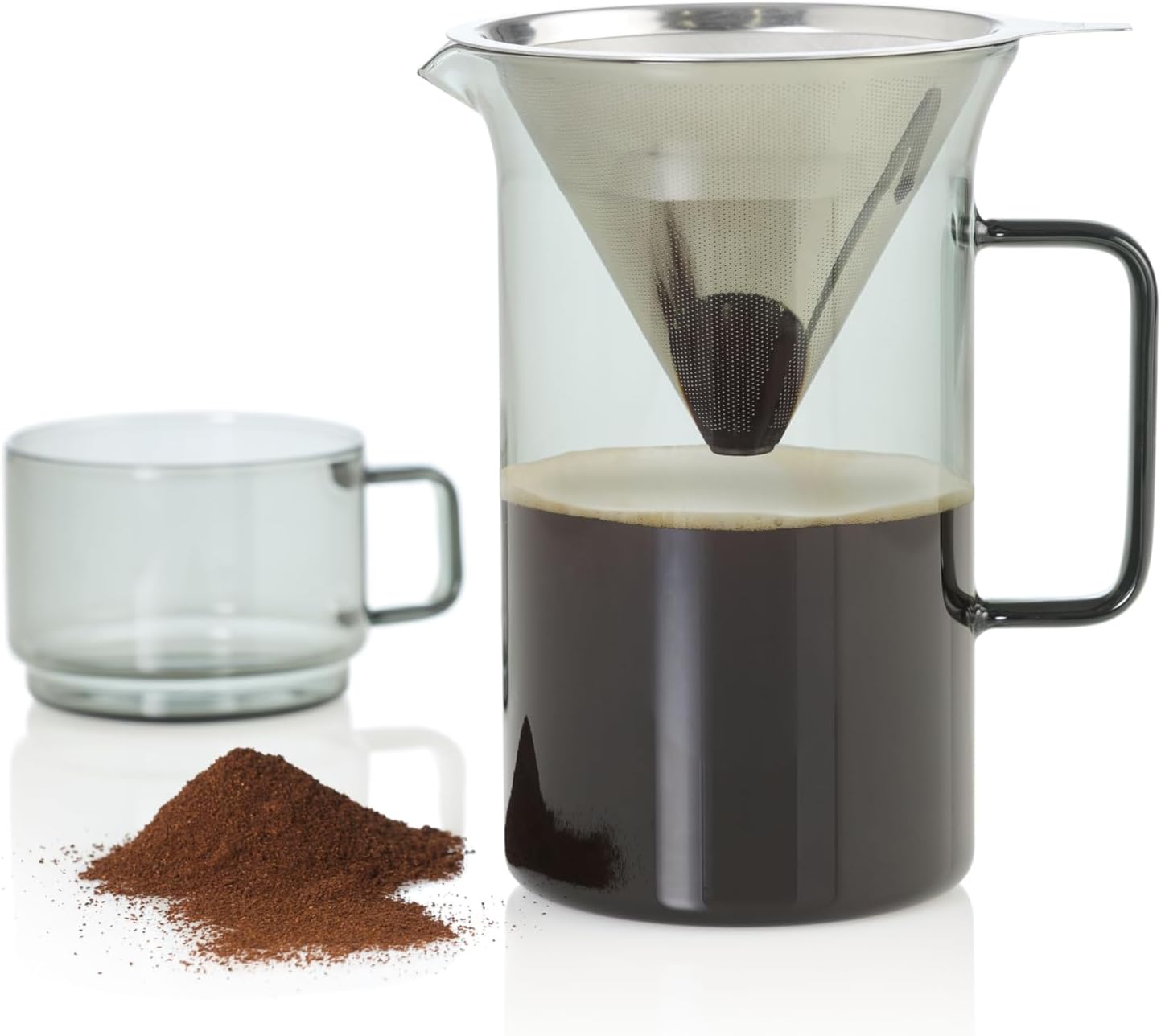 Pour Over MC82 Kaffeebereiter, 600 ml Transparent