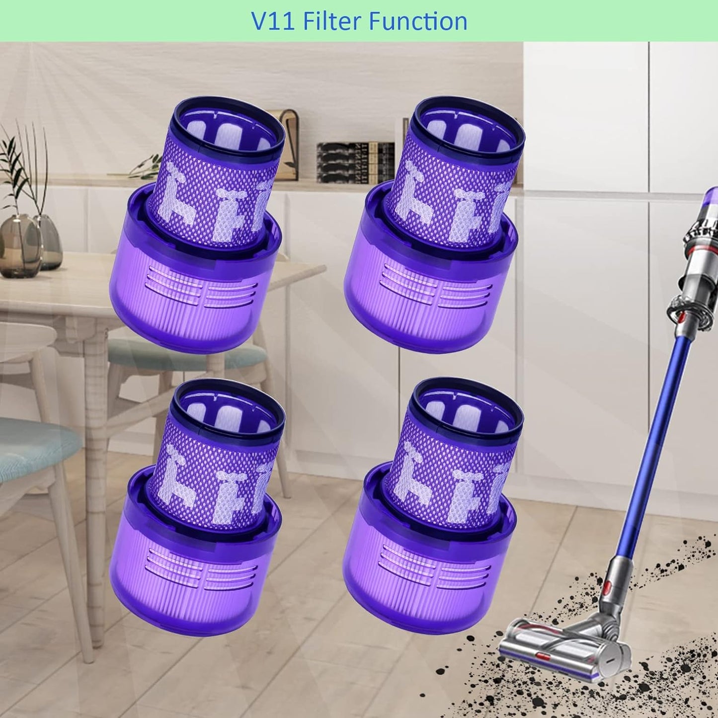 V11 Ersatzfilter, V11