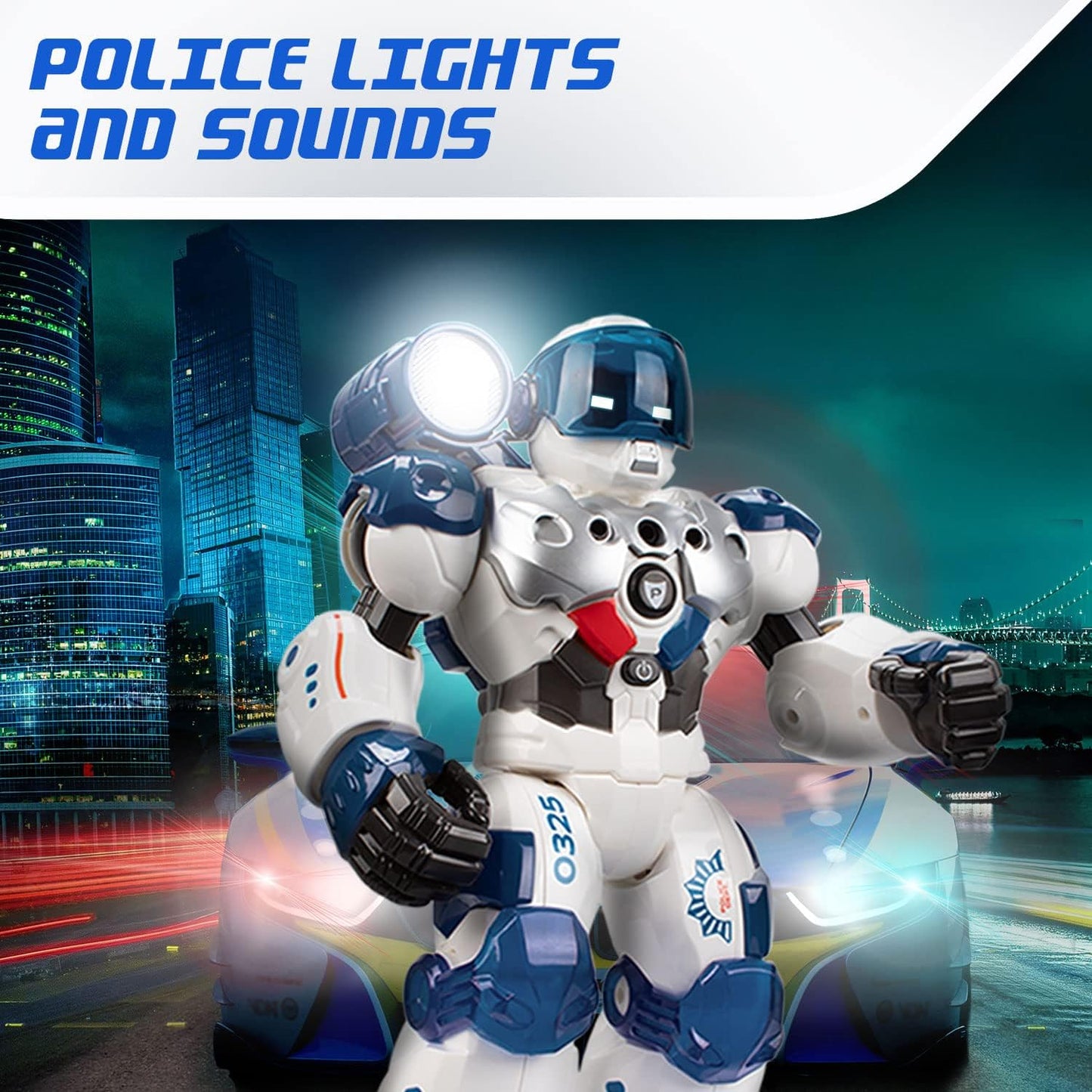 Programmierbares Roboter-Spielzeug für Kinder, Patrol