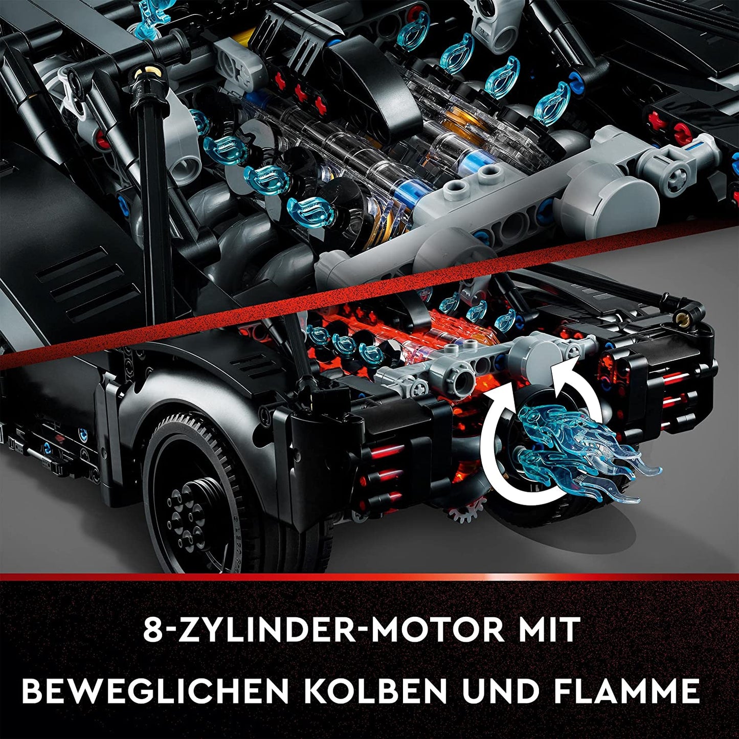 42127 Technic Batmans Batmobil, Konstruktionsspielzeug