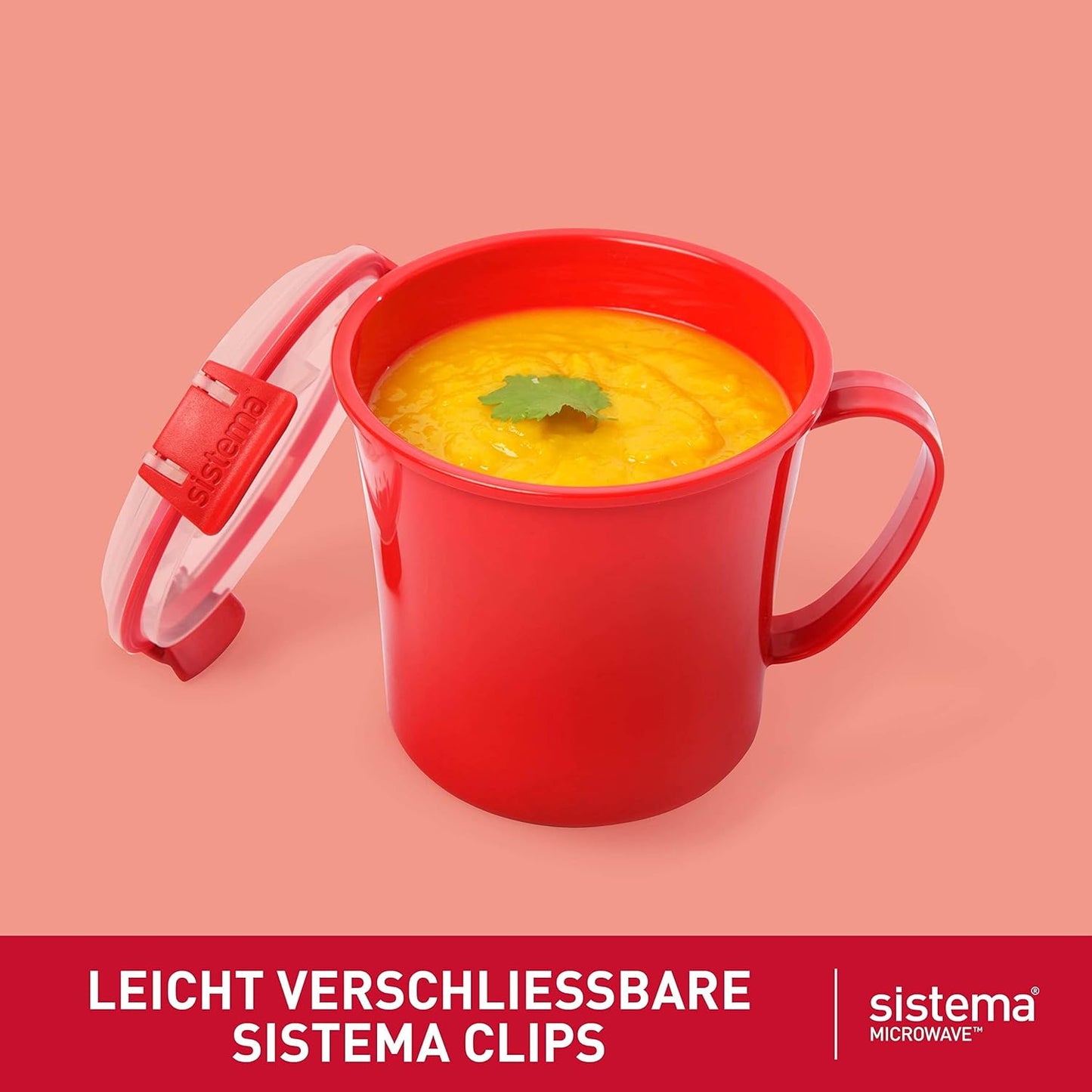 Mikrowellen-Suppentassen Set, 3 x 656 ml