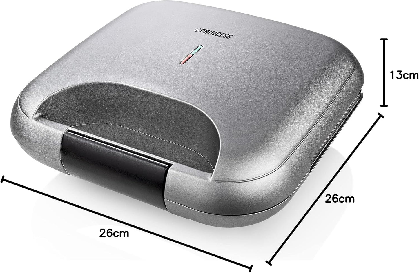 Sandwich Maker DeLuxe, 2 glatte Toasts