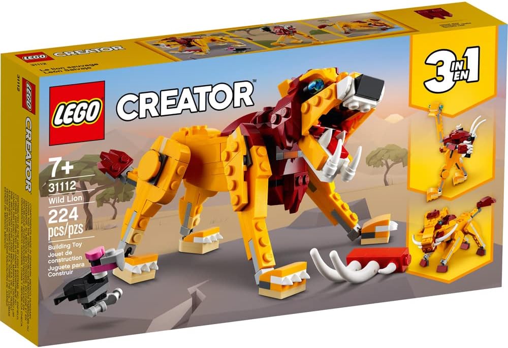 Creator 3-in-1  -  Wilder Löwe 31112