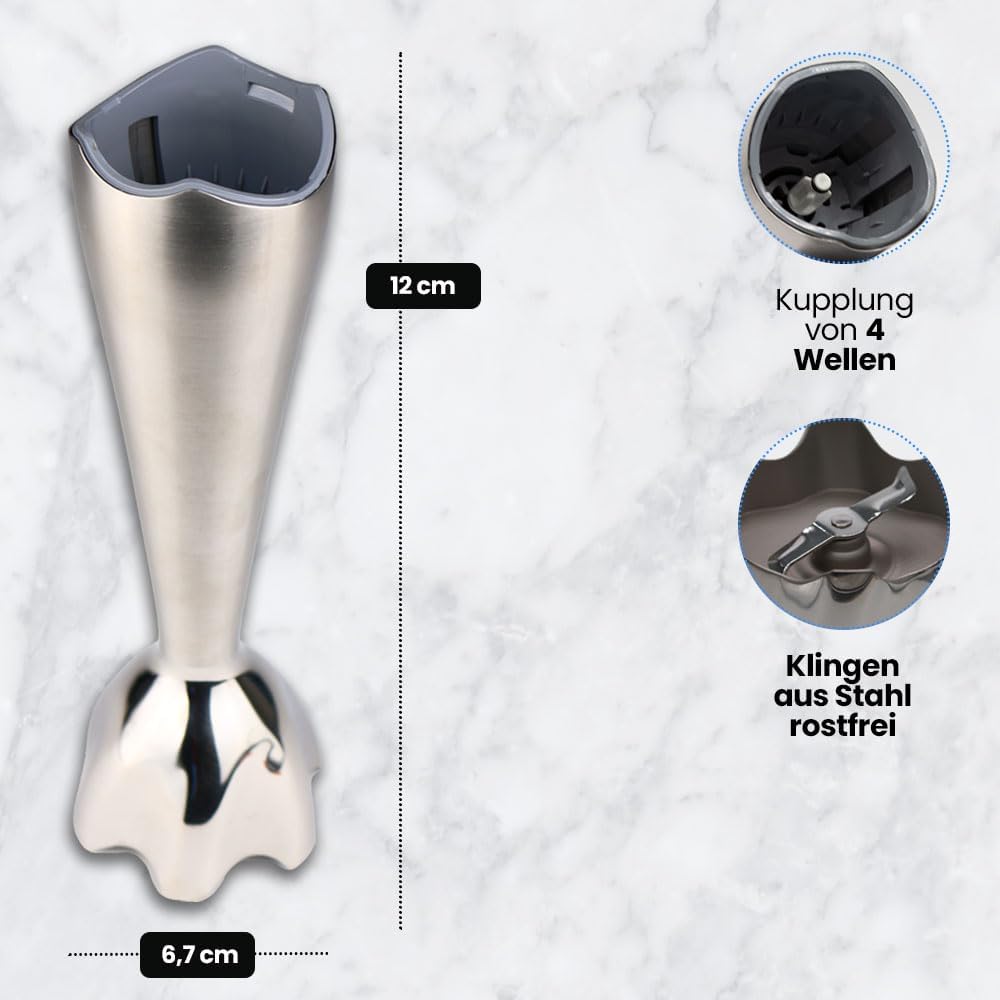Ersatz-Stabmixer für Braun Multiquick 7 Serie