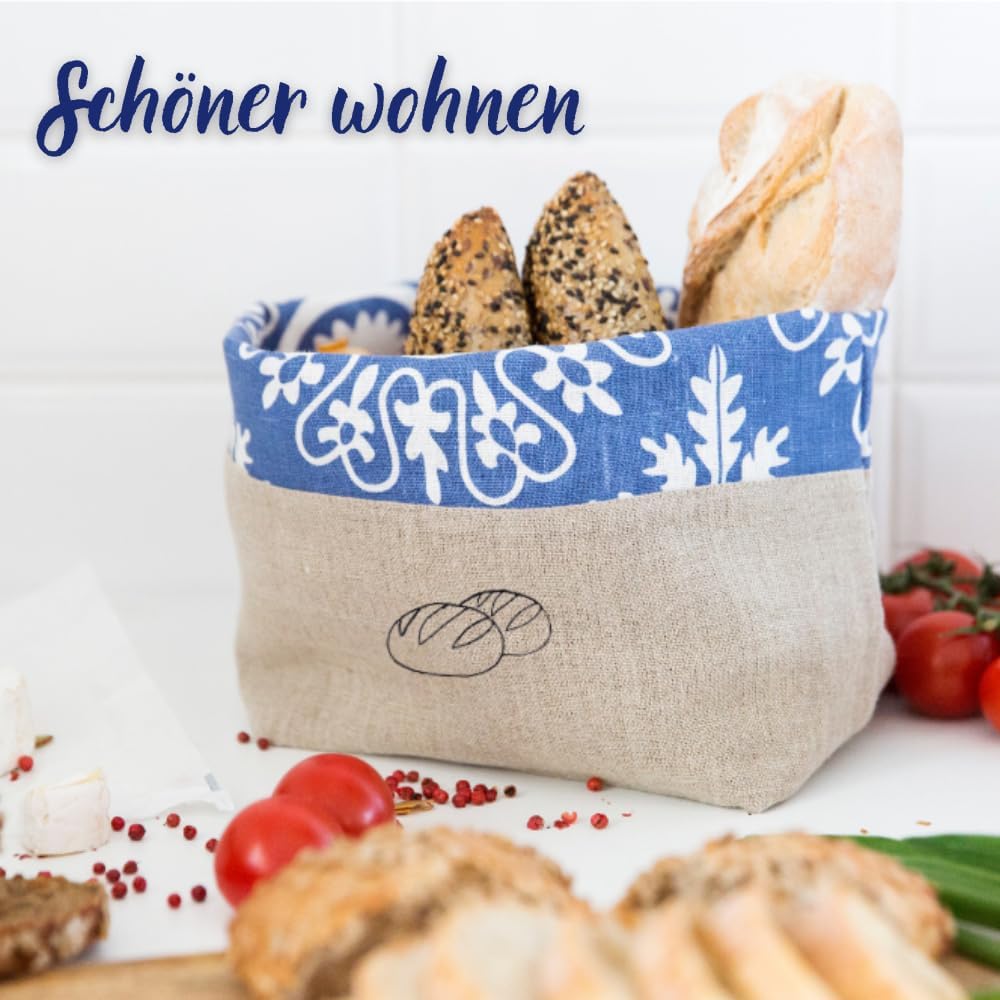 Brotbeutel, 2 in 1 Azur