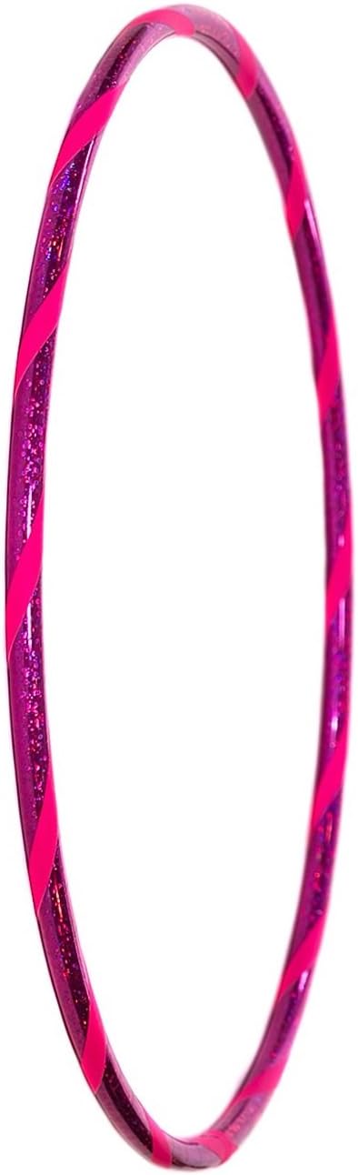 Hula Hoop Reifen für Kinder, Ø70cm Glitter-Pink-Pink