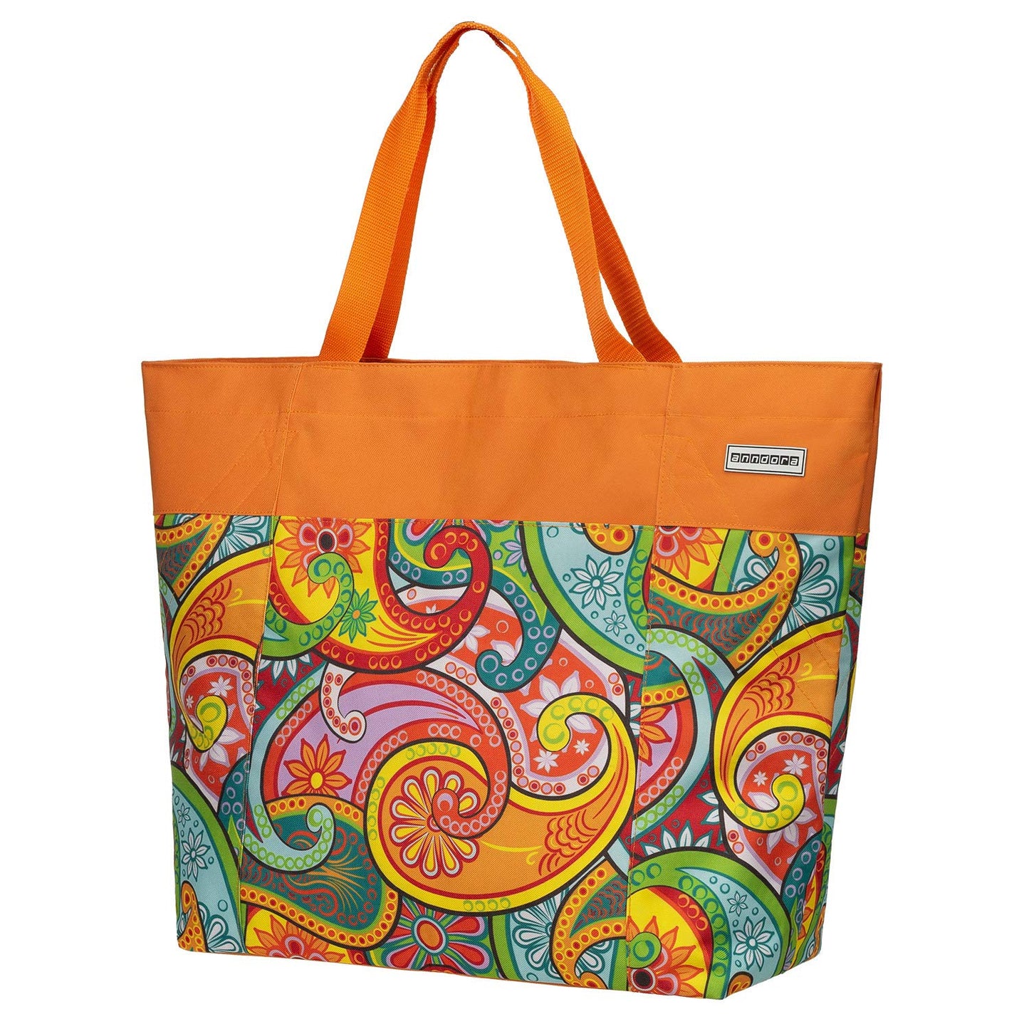 Strandtasche, Paisley Orange