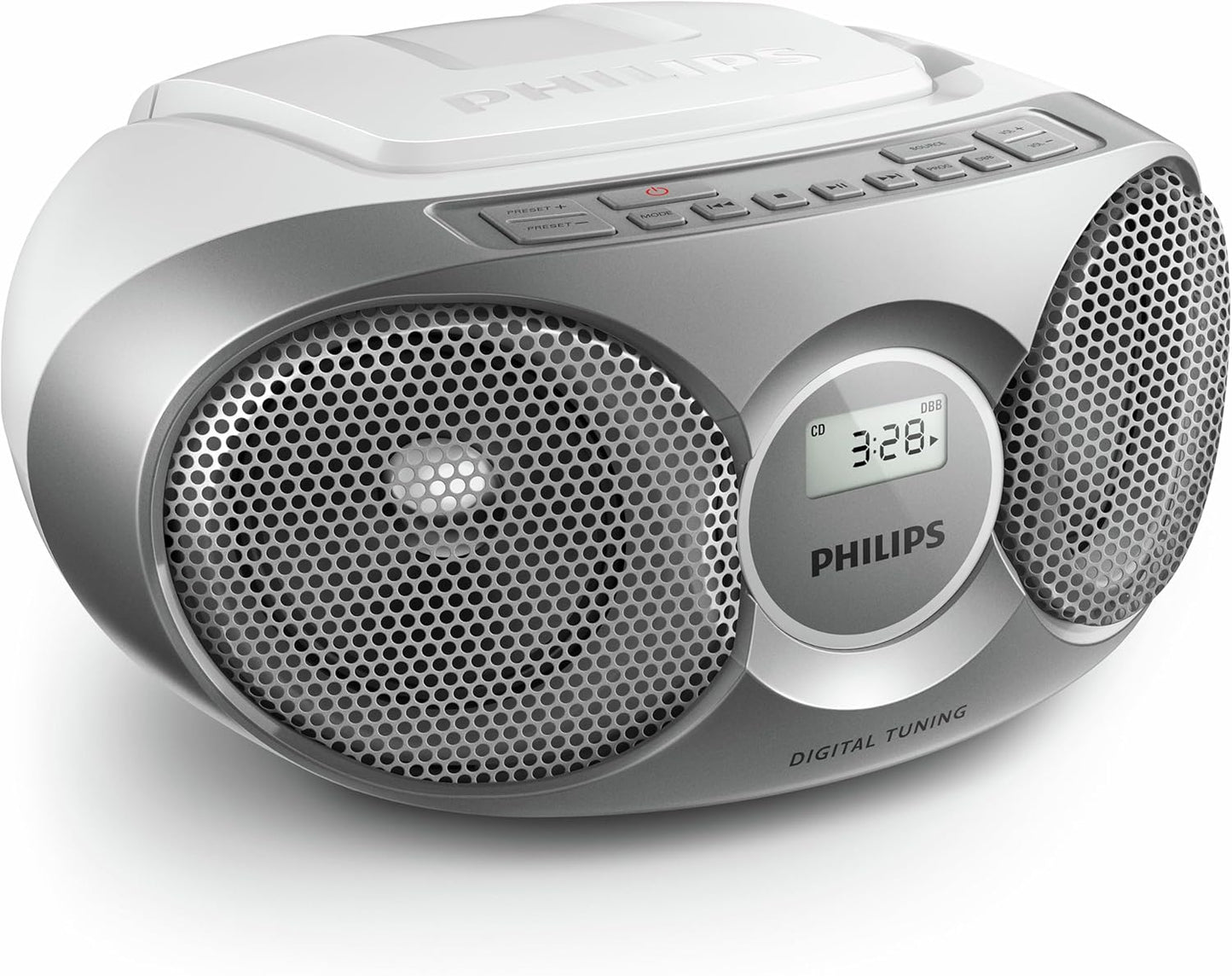 Tragbarer CD-Player, Silver