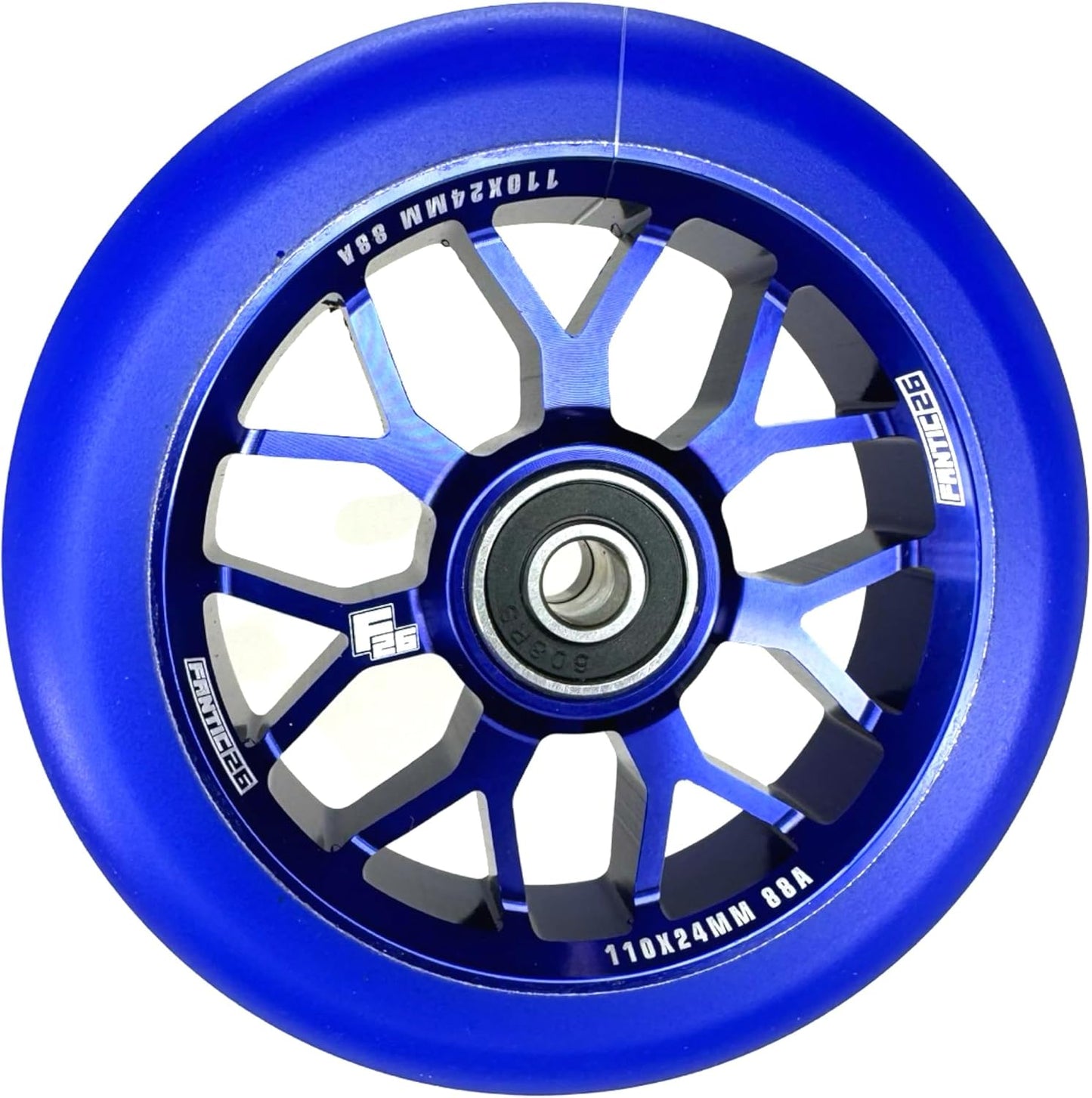 Spy7 Stunt Scooter Rolle, Blau/Pu Blau