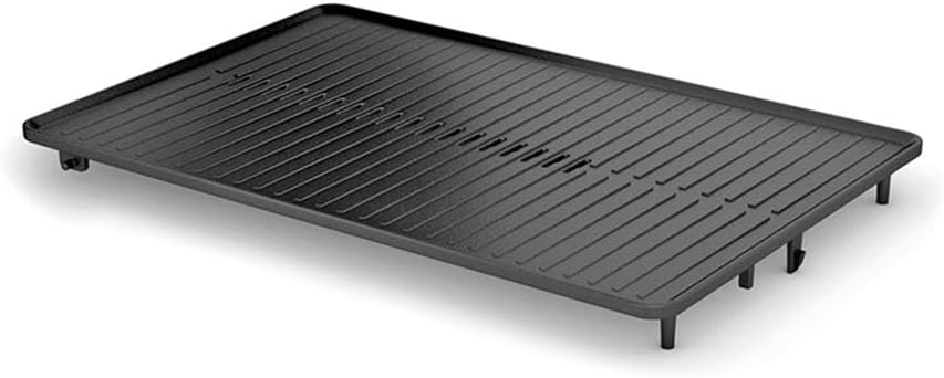 Lono Tischgrill gerippt mit variabler Temperatureinstellung, Tisch/Elekrogrill ohne Standfuss