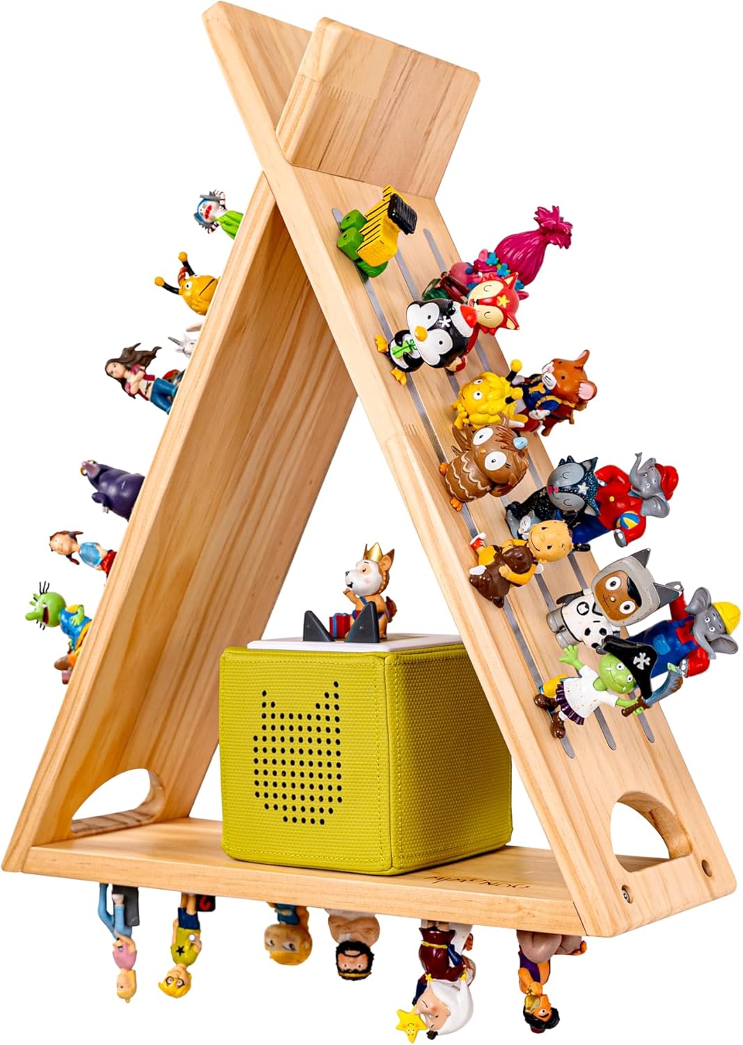 Tonieregal aus Holz für 60 Figuren, TIPI
