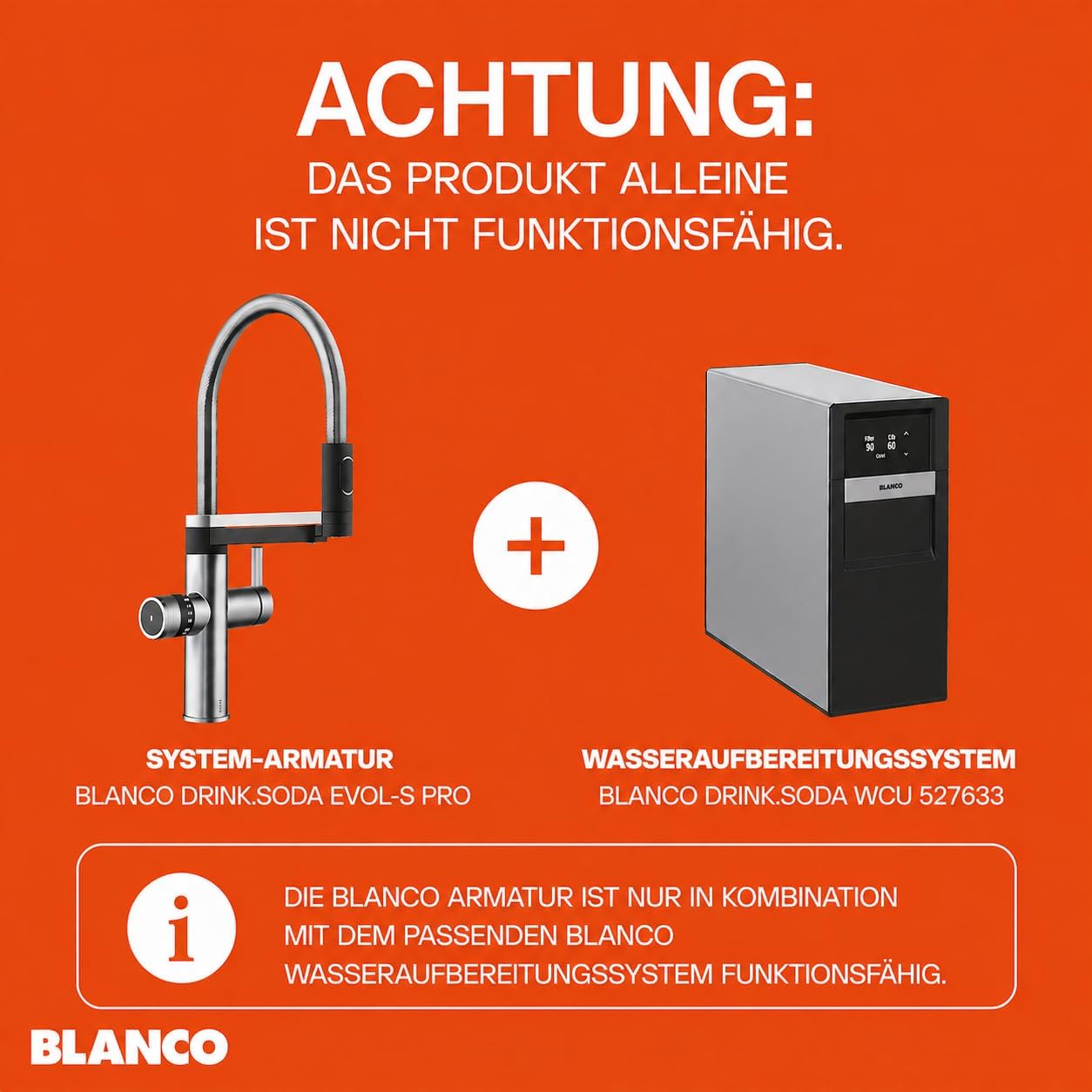 Drink.soda EVOL-S Pro Küchenarmatur mit Wassersprudler