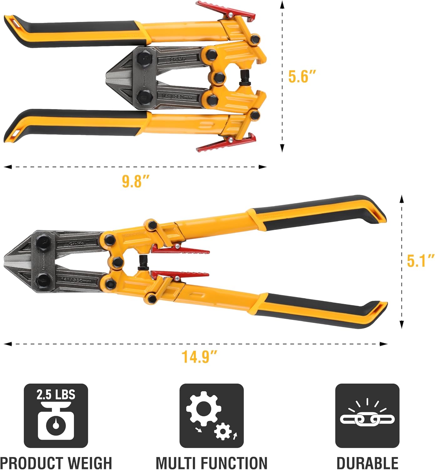 Power Grip Bolzenschneider, 14-Inch