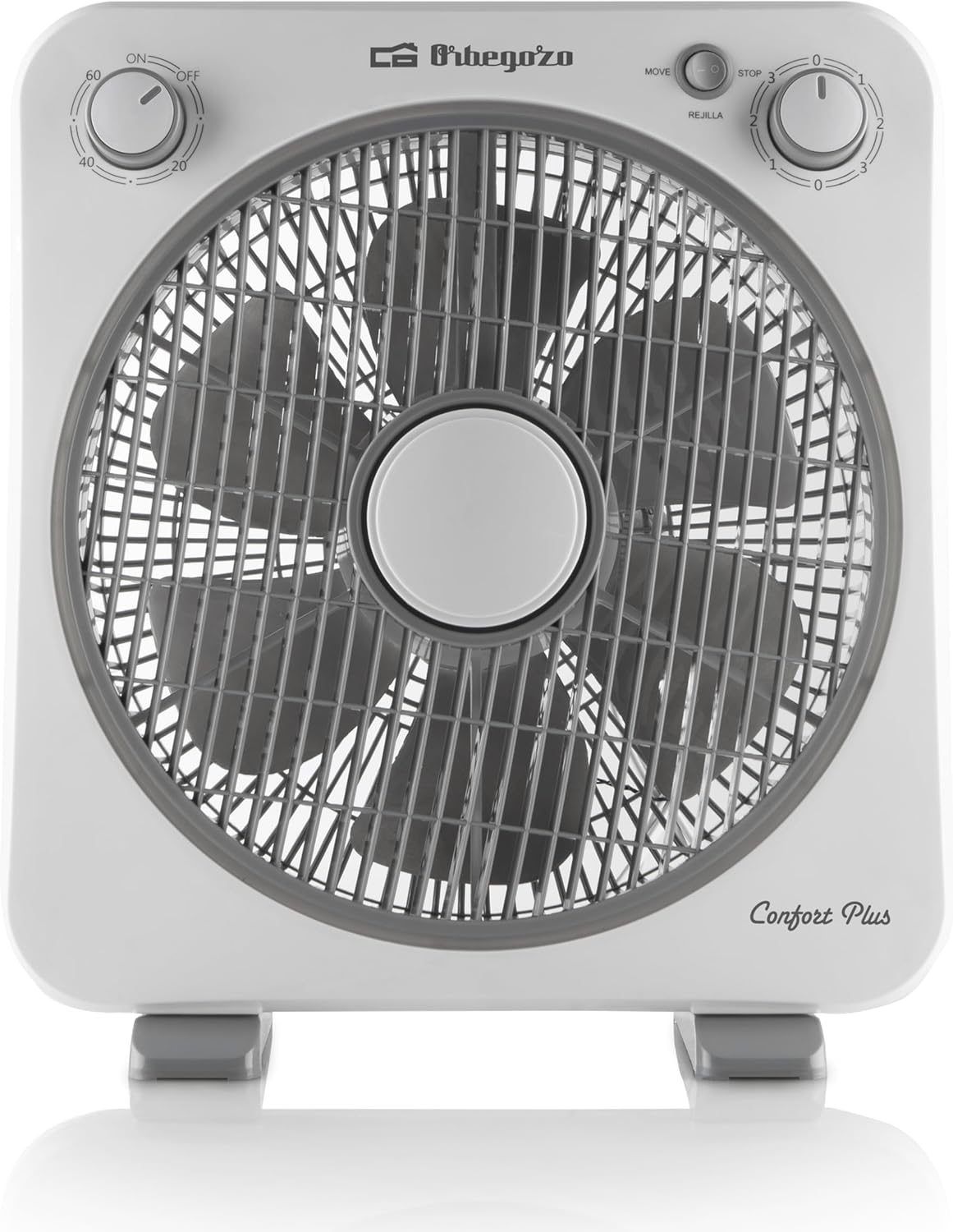 BF 0138 Standventilator mit Drehzerstäuber und Timer, bf 0138
