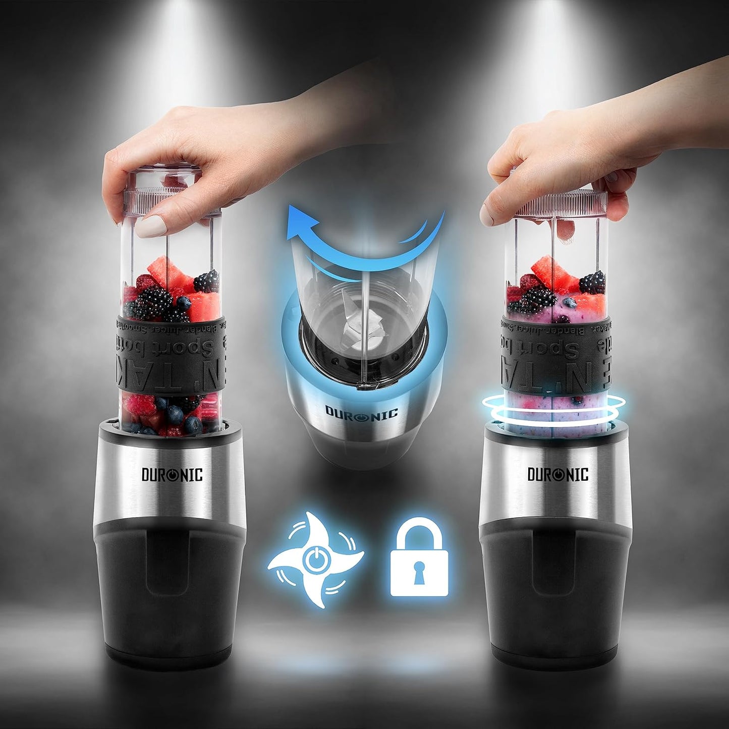 Mini-Standmixer BL520 mit Trinkflaschen-Set, BL520