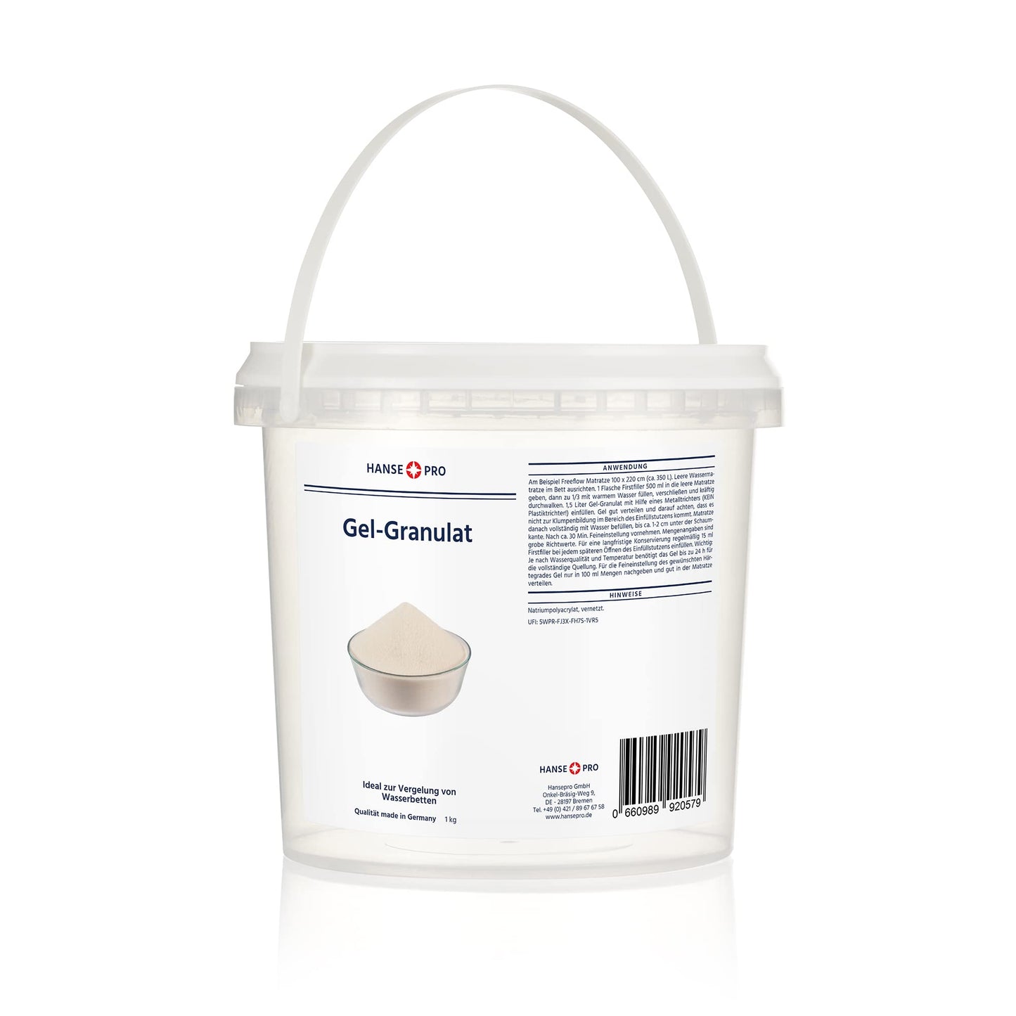 Gel-Granulat für Gelbetten & Wasserbetten, 1 kg, 1 kg