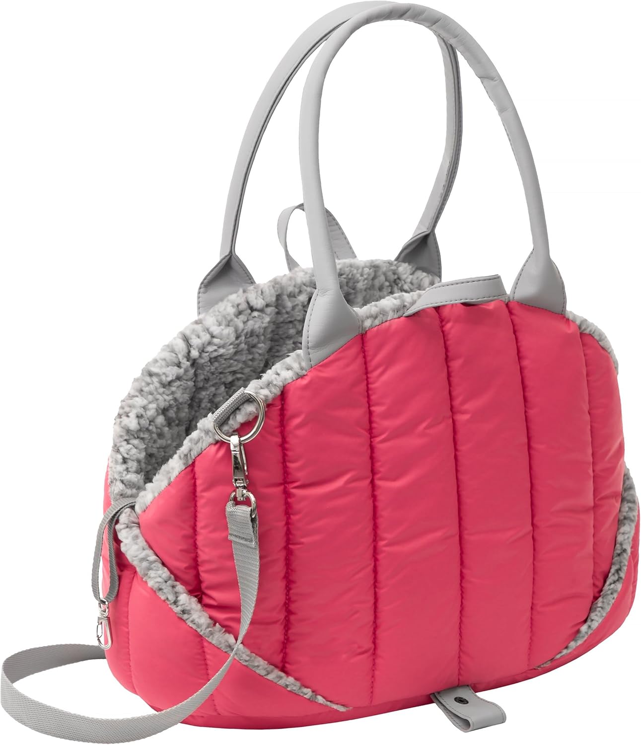 Hundetasche Sea Shell, Grösse 1: 38x24x28 cm Himbeer