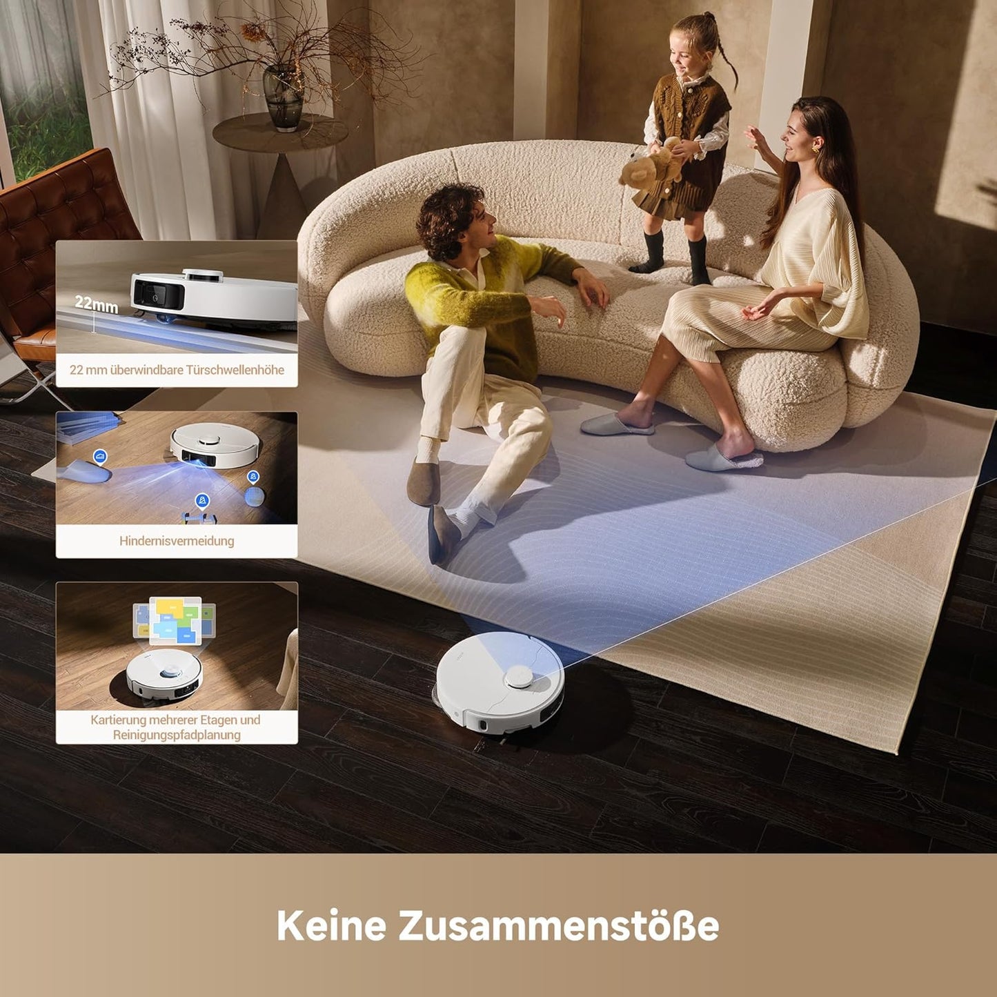 P50 Ultra Saugroboter mit Wischmopp & Selbstreinigung, P50 Ultra