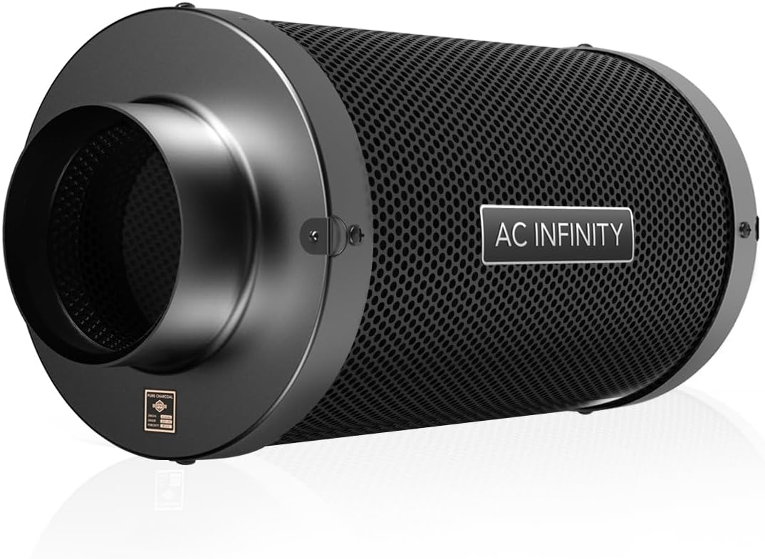Aktivkohlefilter für Inline-Rohrventilatoren, 4-INCH