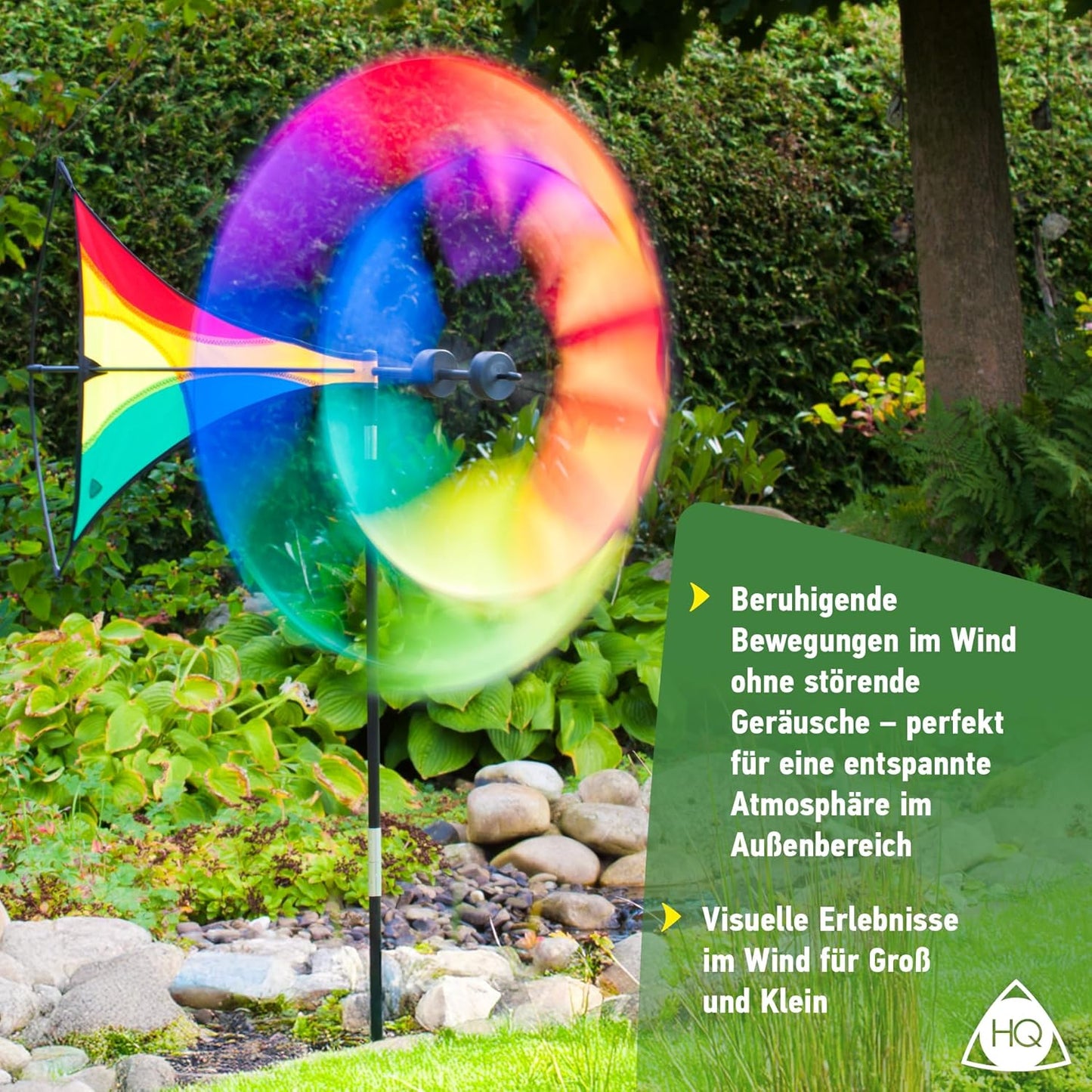 Windspiel Windrad mit Standstab (Sunbeam), Sunbeam