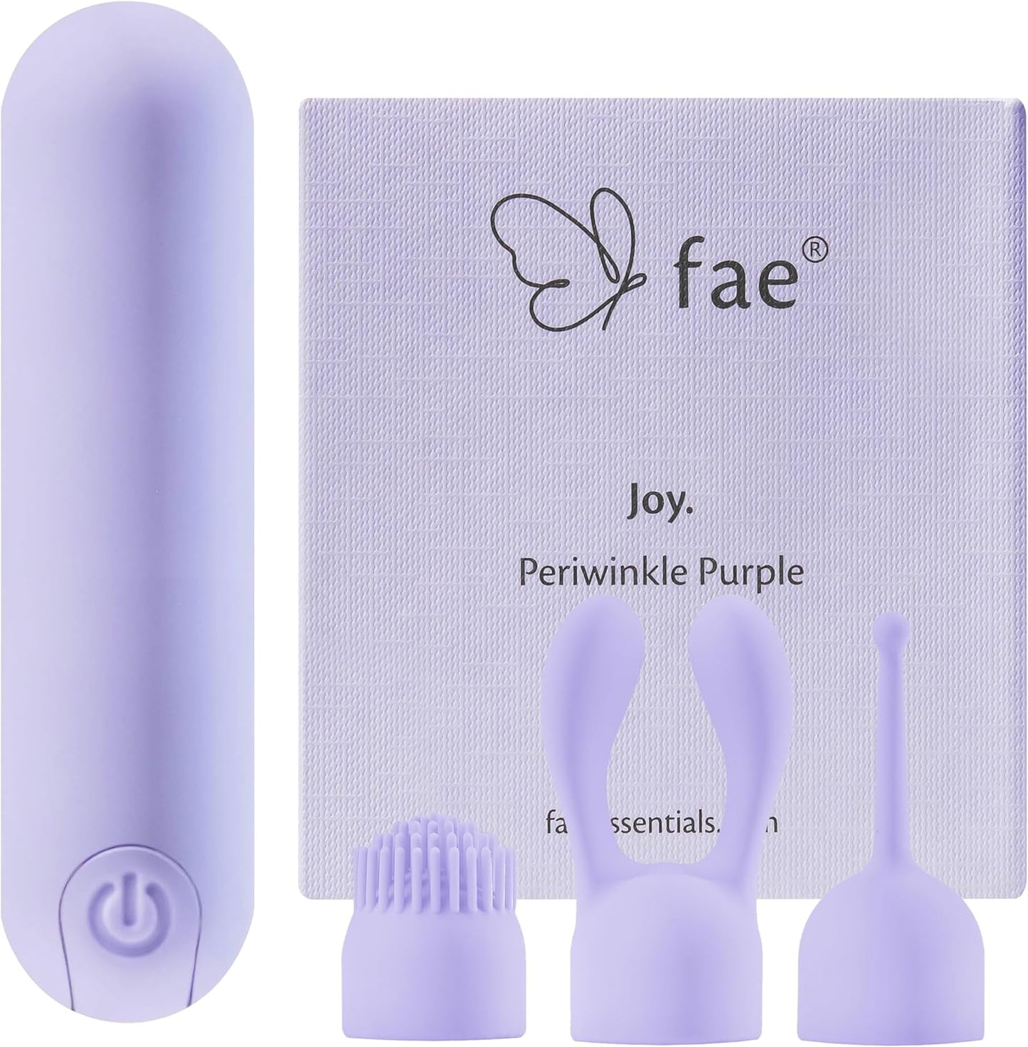 Periwinkle Purple Mini Vibrator-Set, Periwinkle Purple