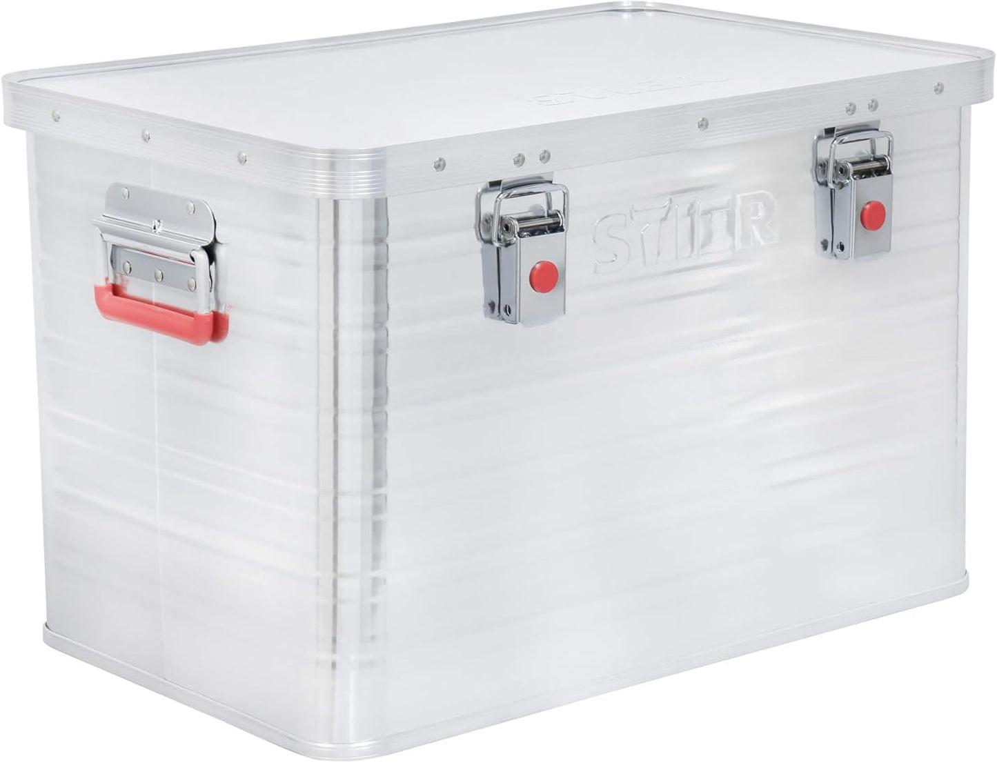 Alubox 65L mit Gummidichtung und Spannverschluss