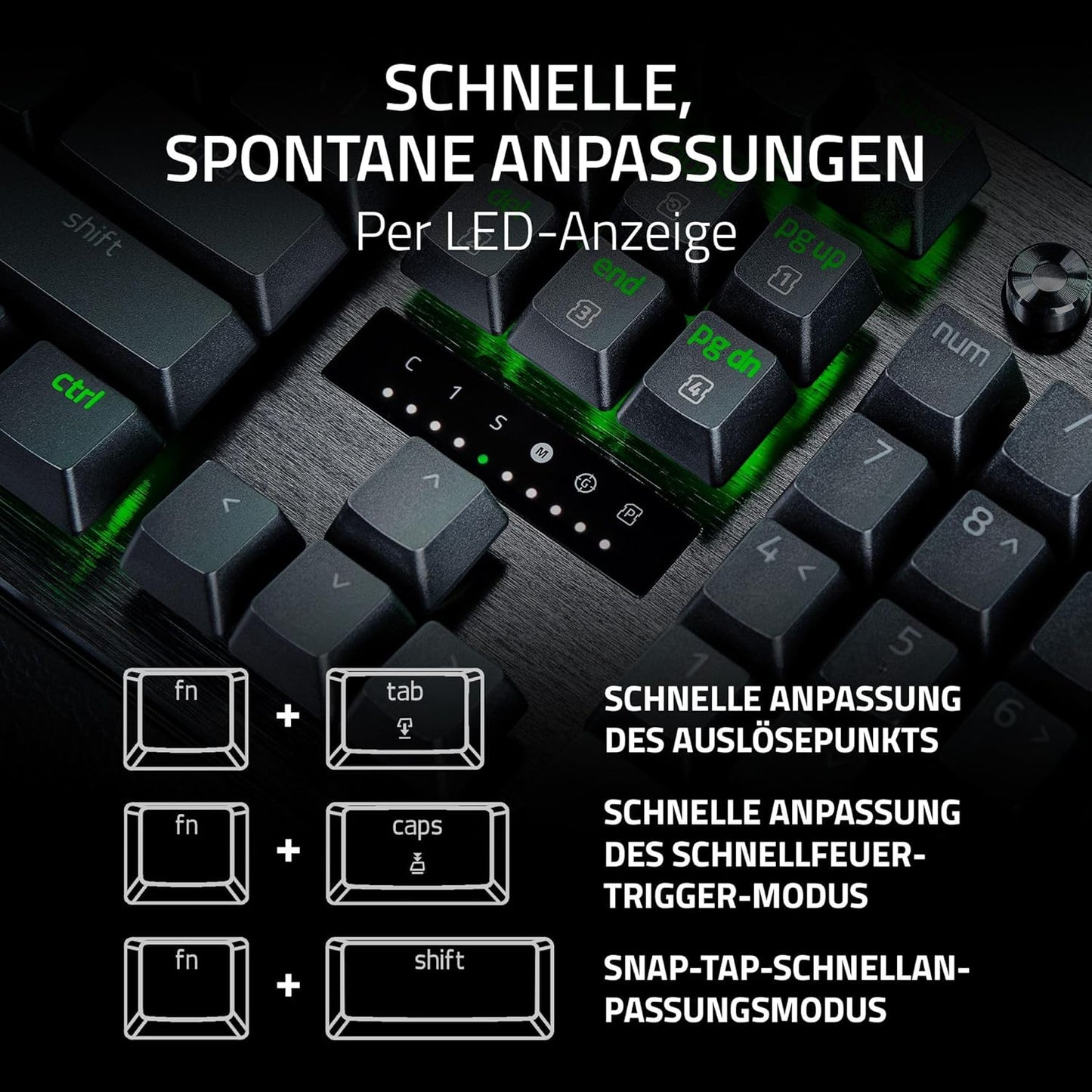 Huntsman V3 Pro, Huntsman V3 Pro QWERTZ DE-Layout Analog Optical Switch