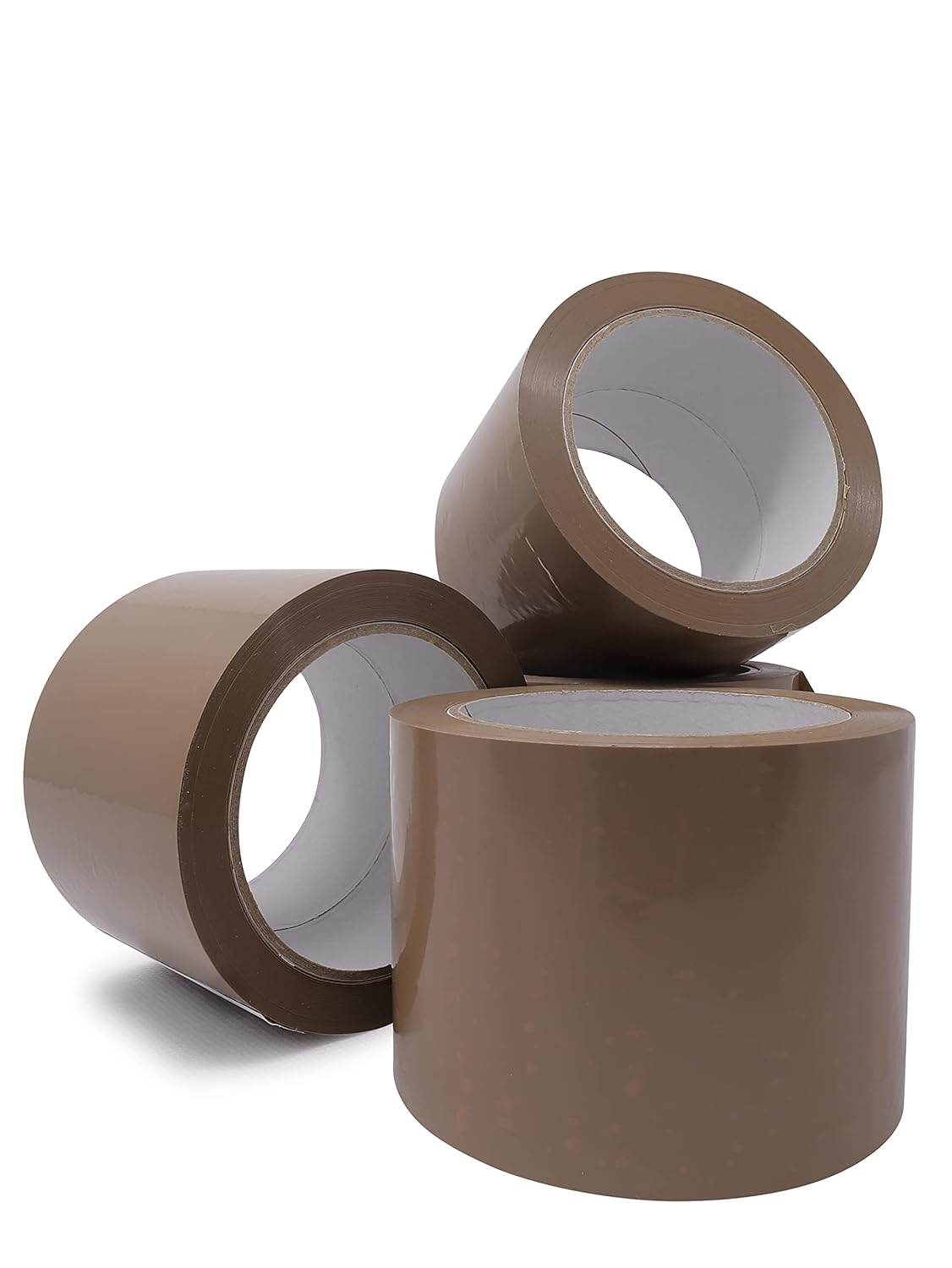 Paketbandabroller mit 4 Rollen PVC-Packband, 4 Rollen mit Abroller