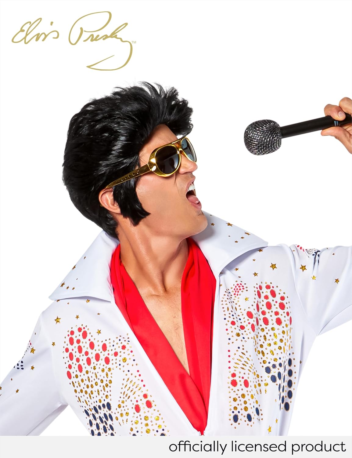 Elvis Kostüm für Erwachsene, S