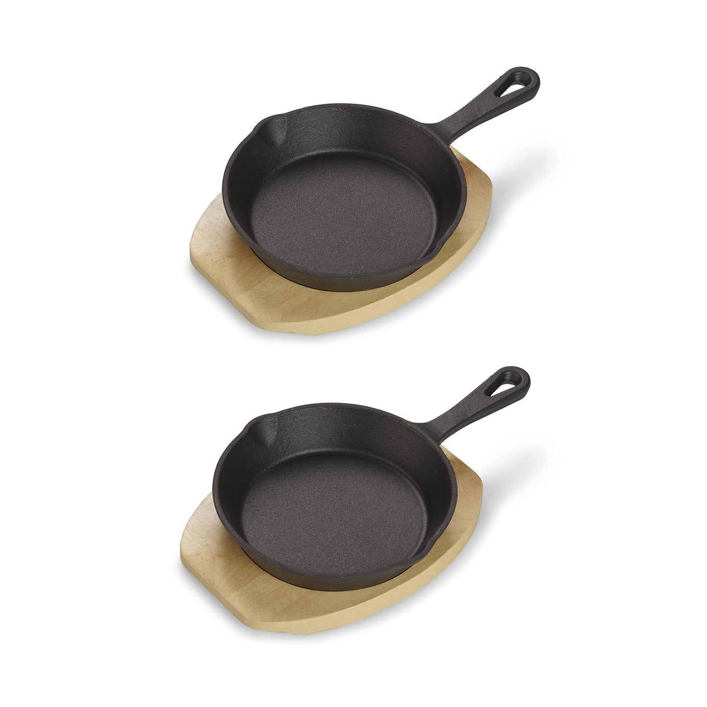 Servierpfannen-Set aus Gusseisen (2-teilig), 2