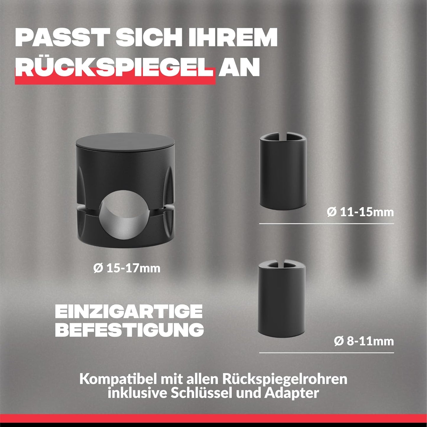 Magnetische Telefonhalterung für Motorräder