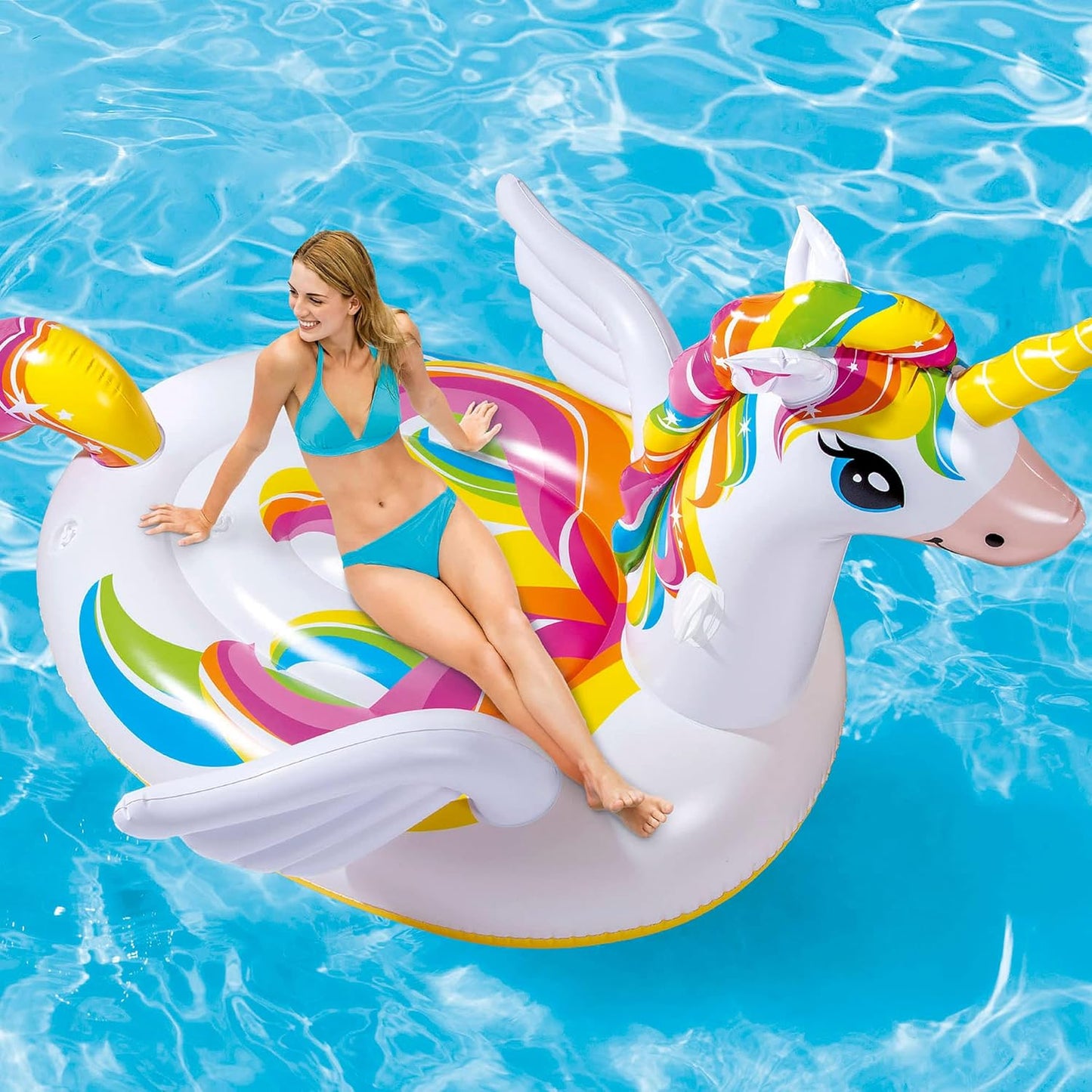 Aufblasbares Einhorn, Einhorn Einheitsgrösse